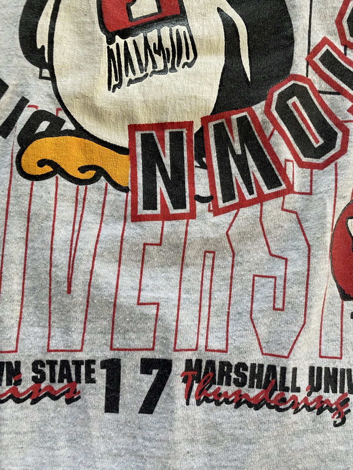 NCAA Vintage ‘93 90s Youngstown Football Champs Single Stitch Tee Size US XL / EU 56 / 4 - 10 Thumbnail