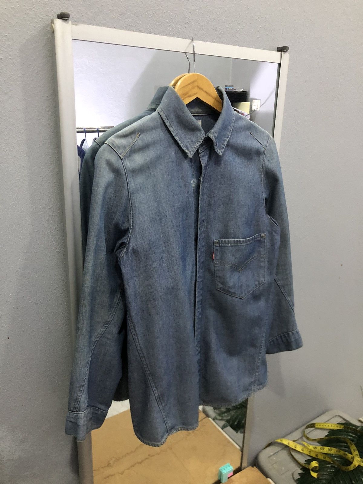 Levi's × Levi's Vintage Clothing Levi's Engineered Jeans Chambray Jacket Size US S / EU 44-46 / 1 - 3 Thumbnail