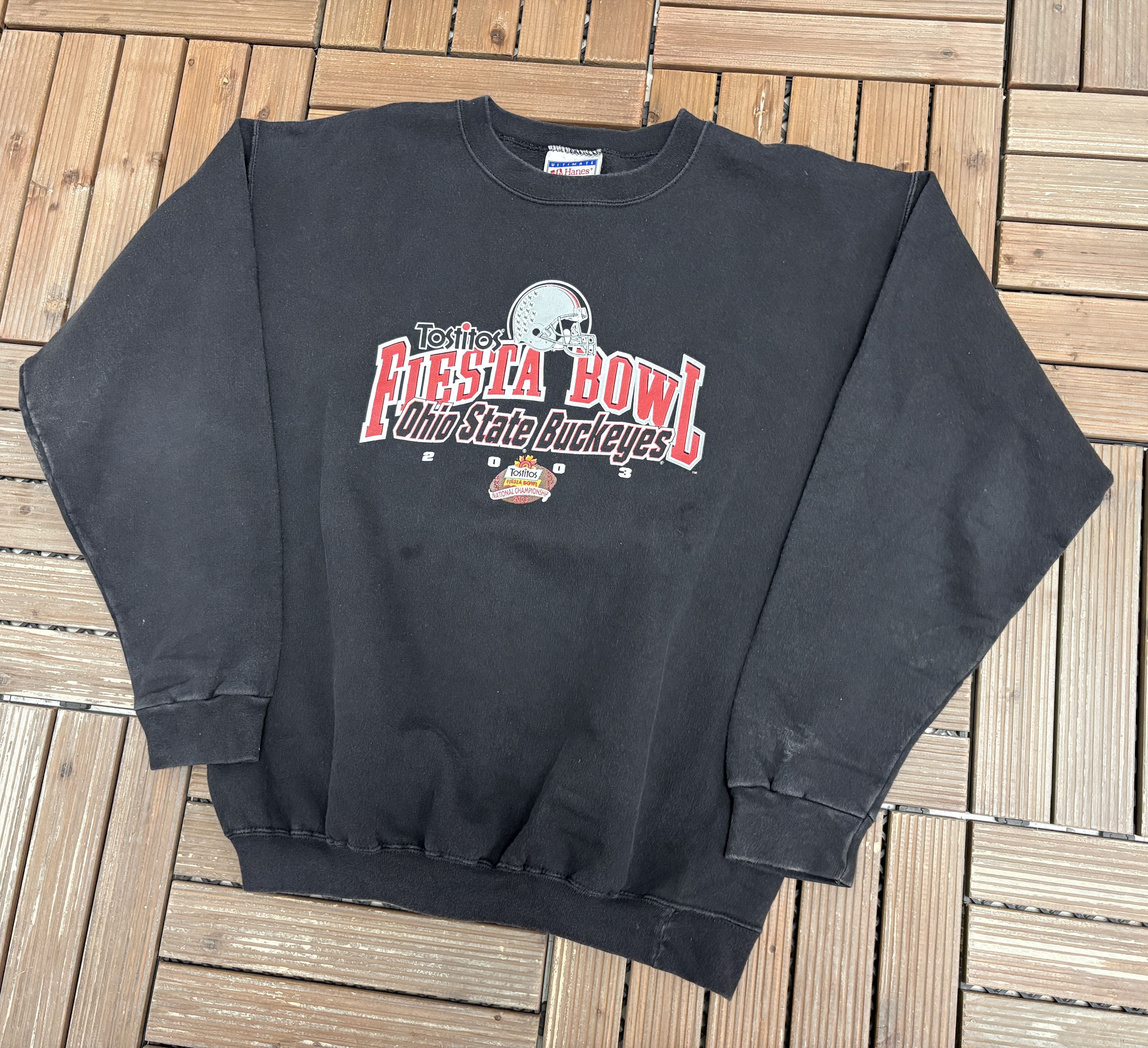 Vintage Ohio State Buckeyes Tostitos Fiesta Bowl Vintage Crewneck Size US M / EU 48-50 / 2 - 2 Thumbnail
