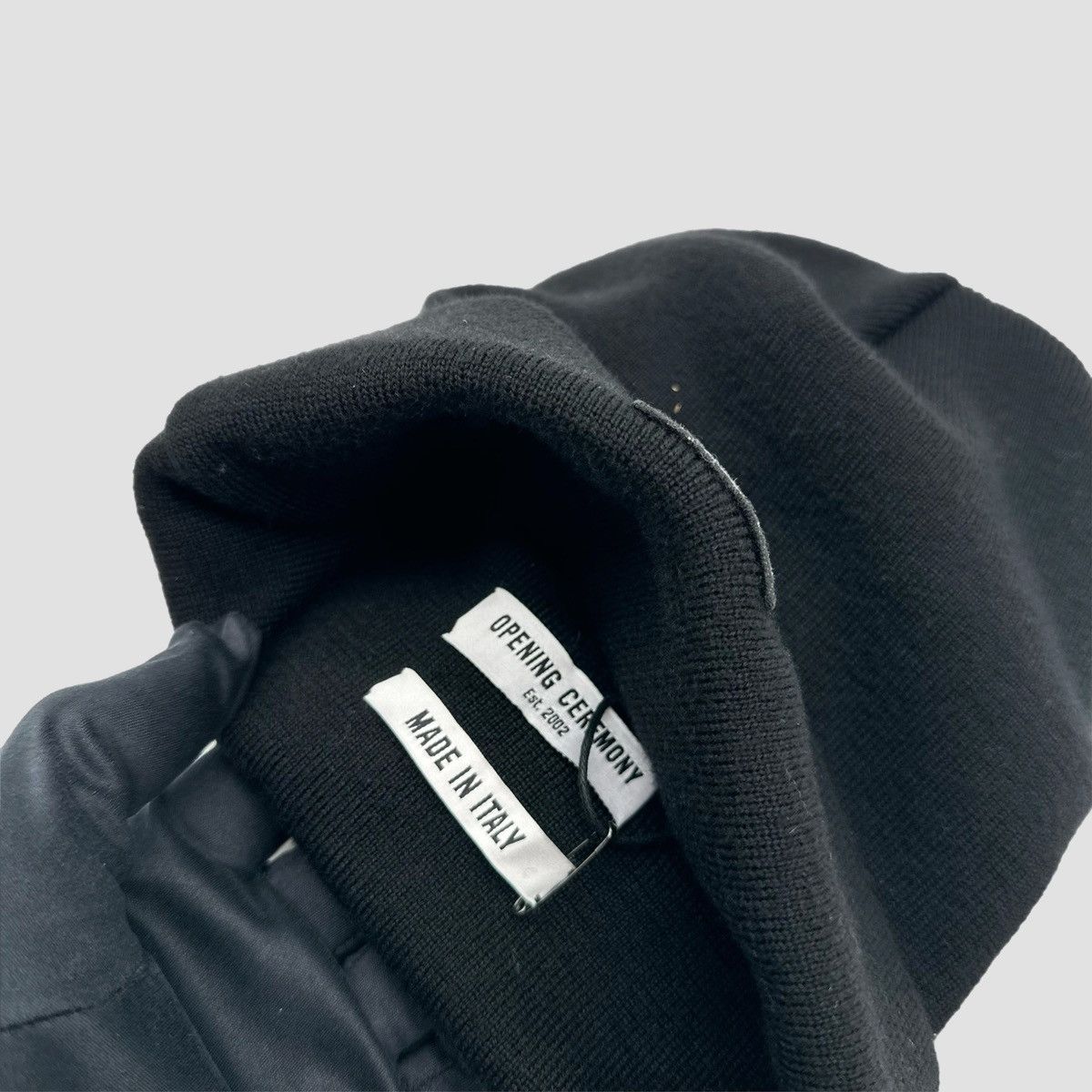 Opening Ceremony Opening Ceremony Box Logo Wool Beanie Size ONE SIZE - 4 Thumbnail