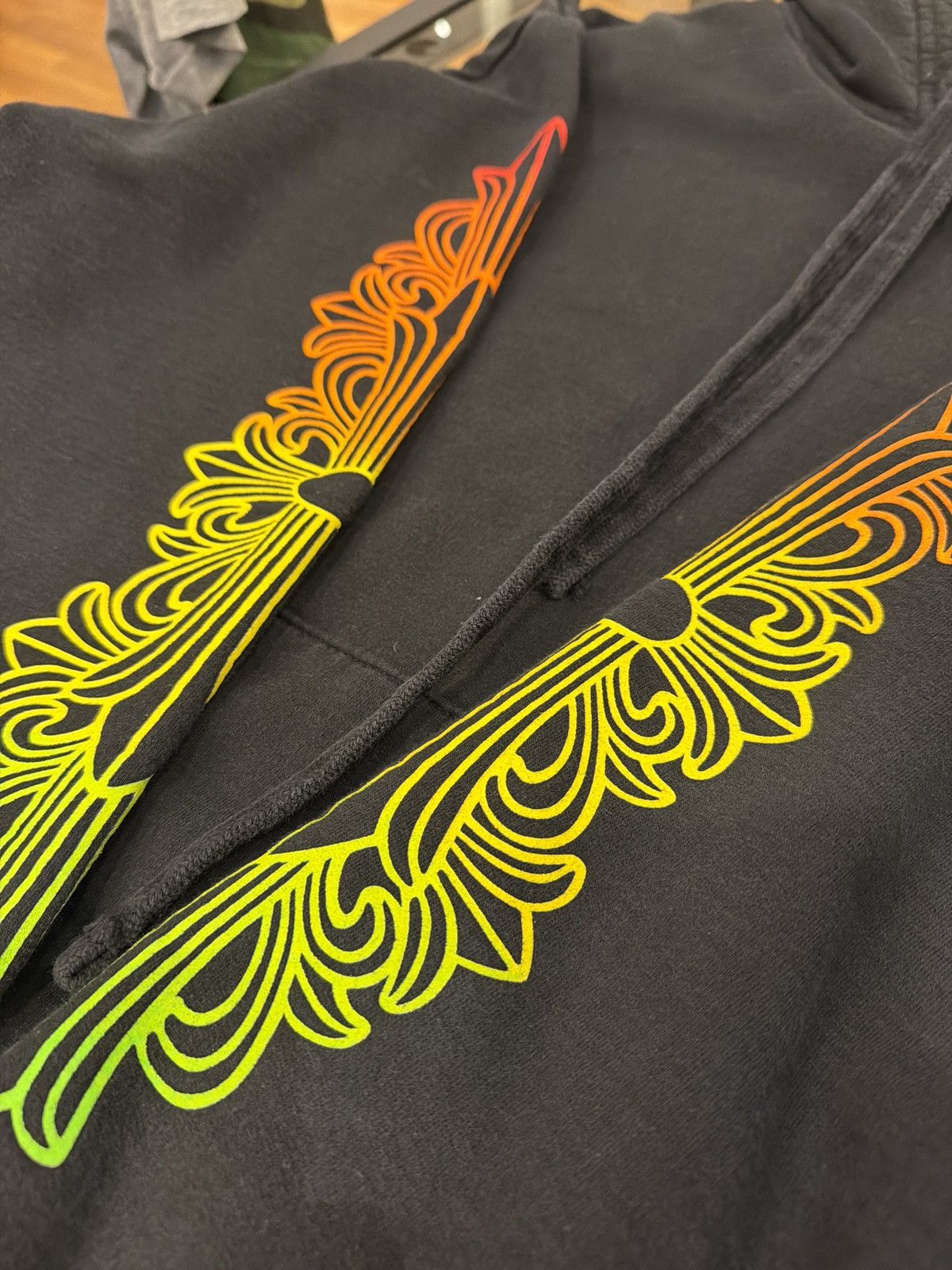 Chrome Hearts Chrome Hearts Horseshoe Floral Gradient Hoodie Size US S / EU 44-46 / 1 - 3 Thumbnail