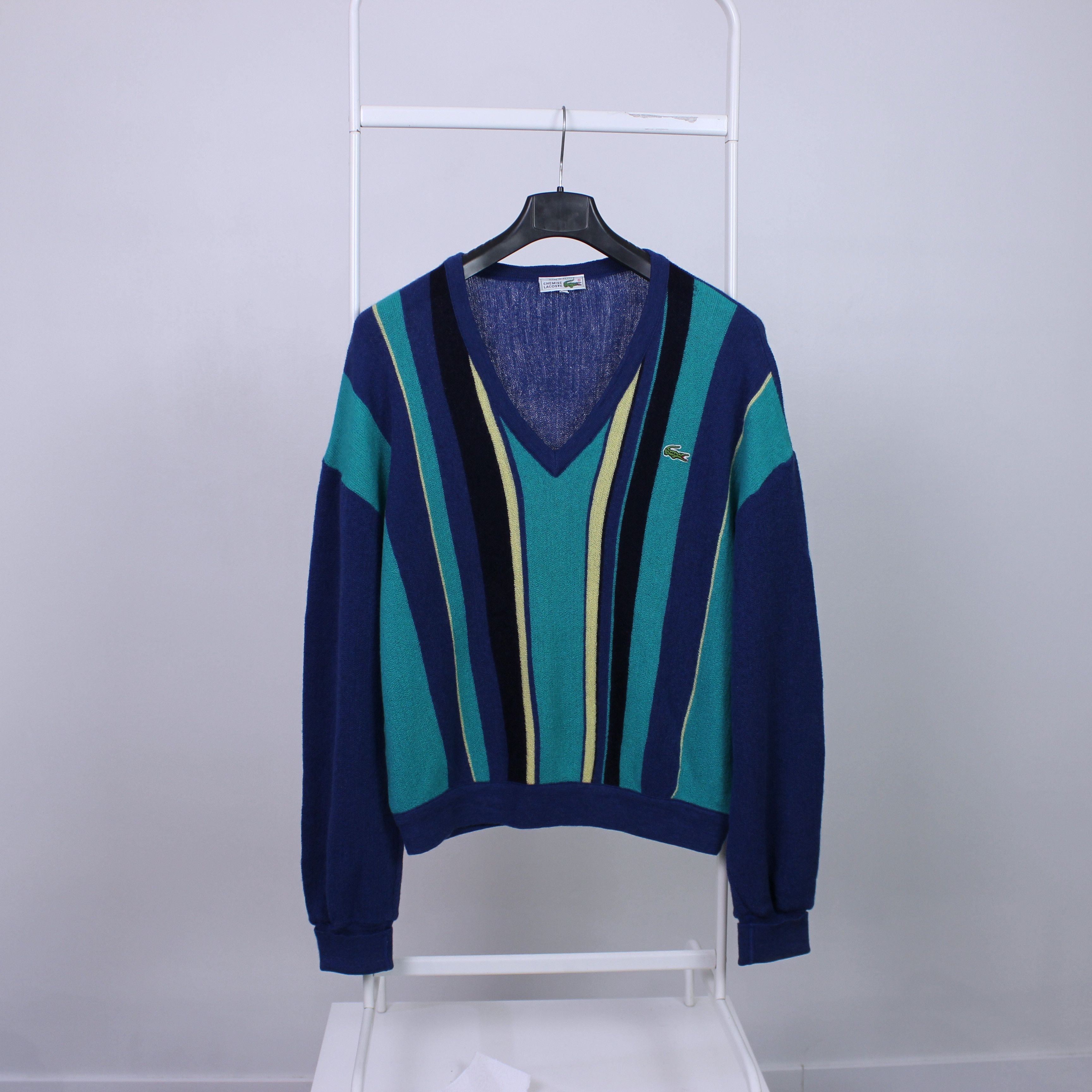 Lacoste Vintage v nect lacoste jumper sweater rare Size US M / EU 48-50 / 2 - 2 Thumbnail