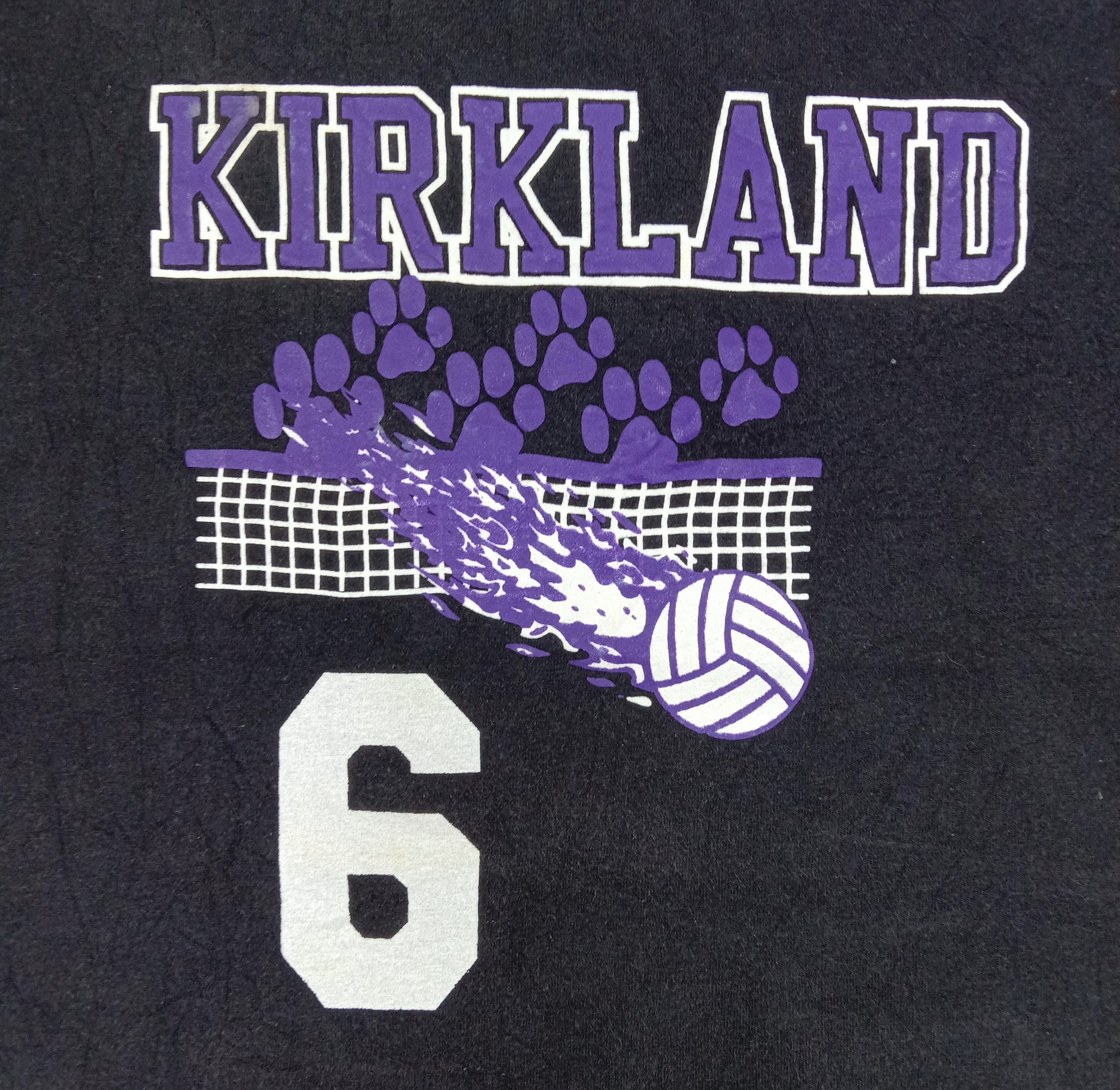 Vintage Vintage Kirkland Volleyball Team T Shirt Size US M / EU 48-50 / 2 - 2 Thumbnail