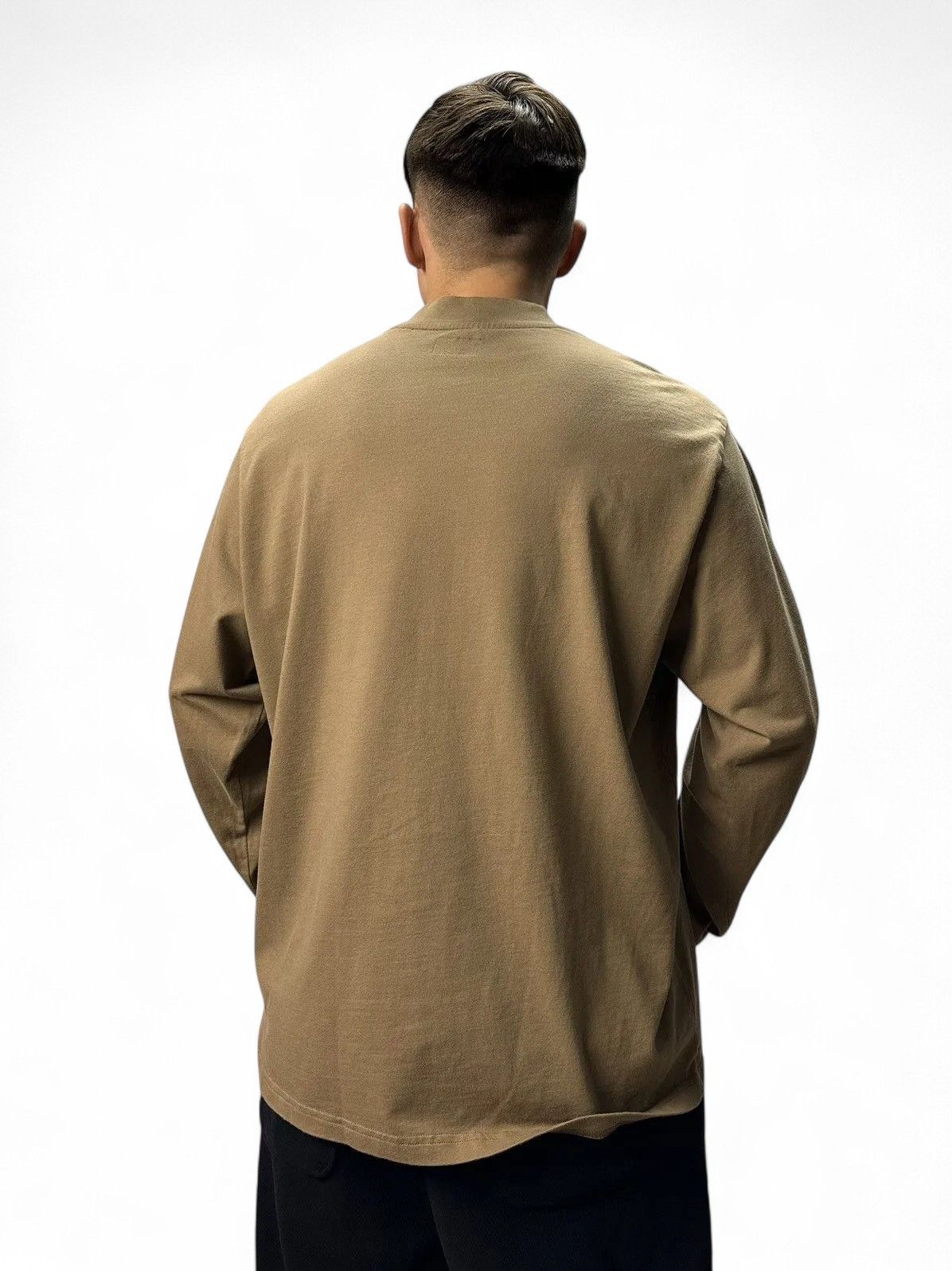 Supreme Minimal Supreme Brown Longsleeve Streetwear Small Logo Size US M / EU 48-50 / 2 - 13 Thumbnail