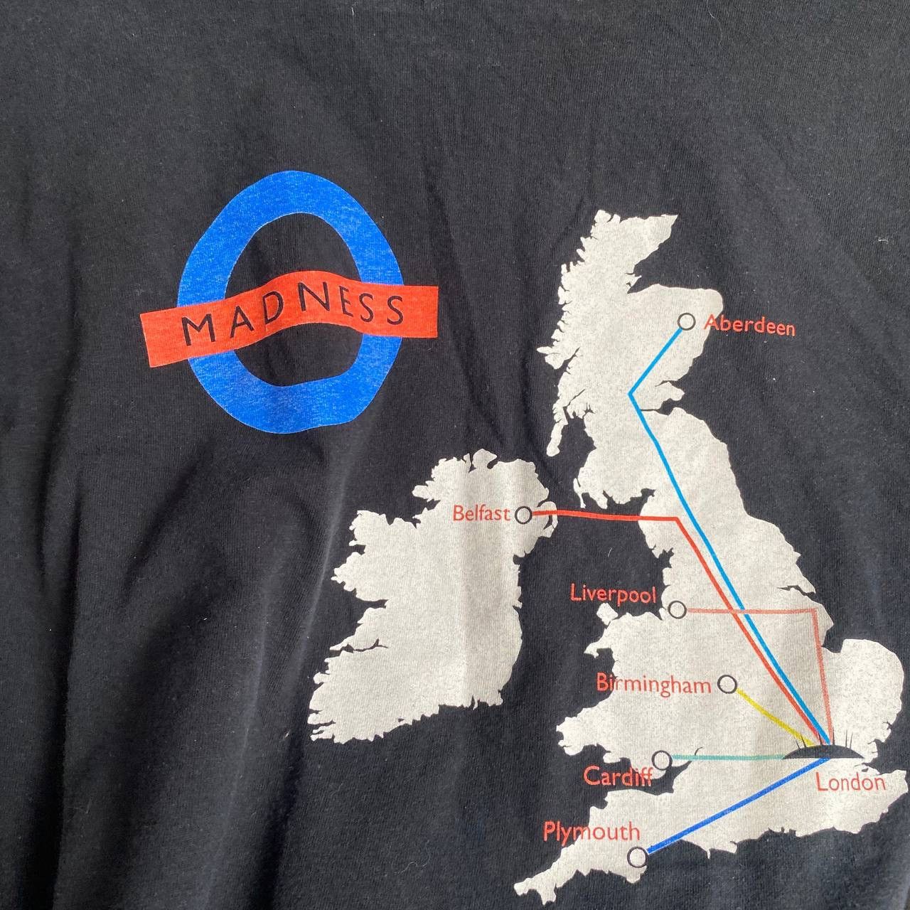 Band Tees × Vintage Vintage Madness 2007 Tour big logo rock band tee Size US L / EU 52-54 / 3 - 6 Thumbnail