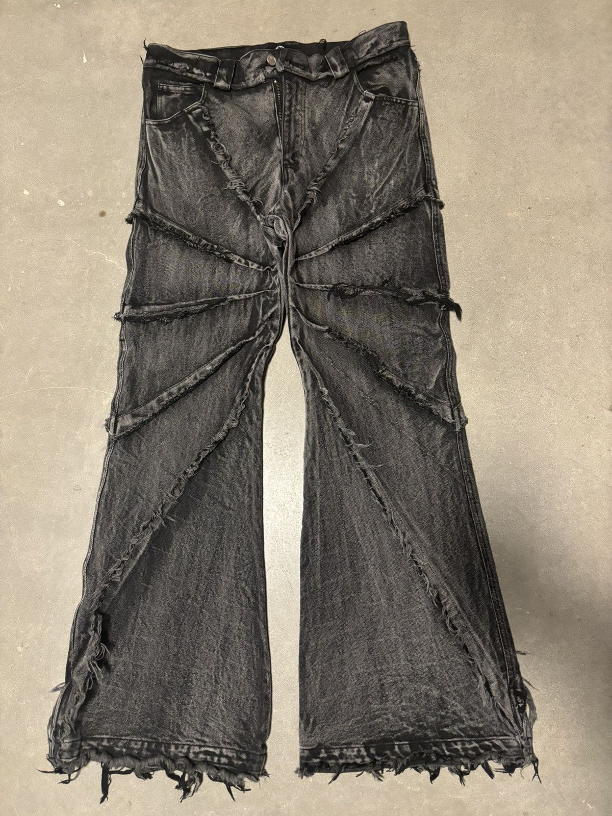 Cyvist Flared Webbed Denim