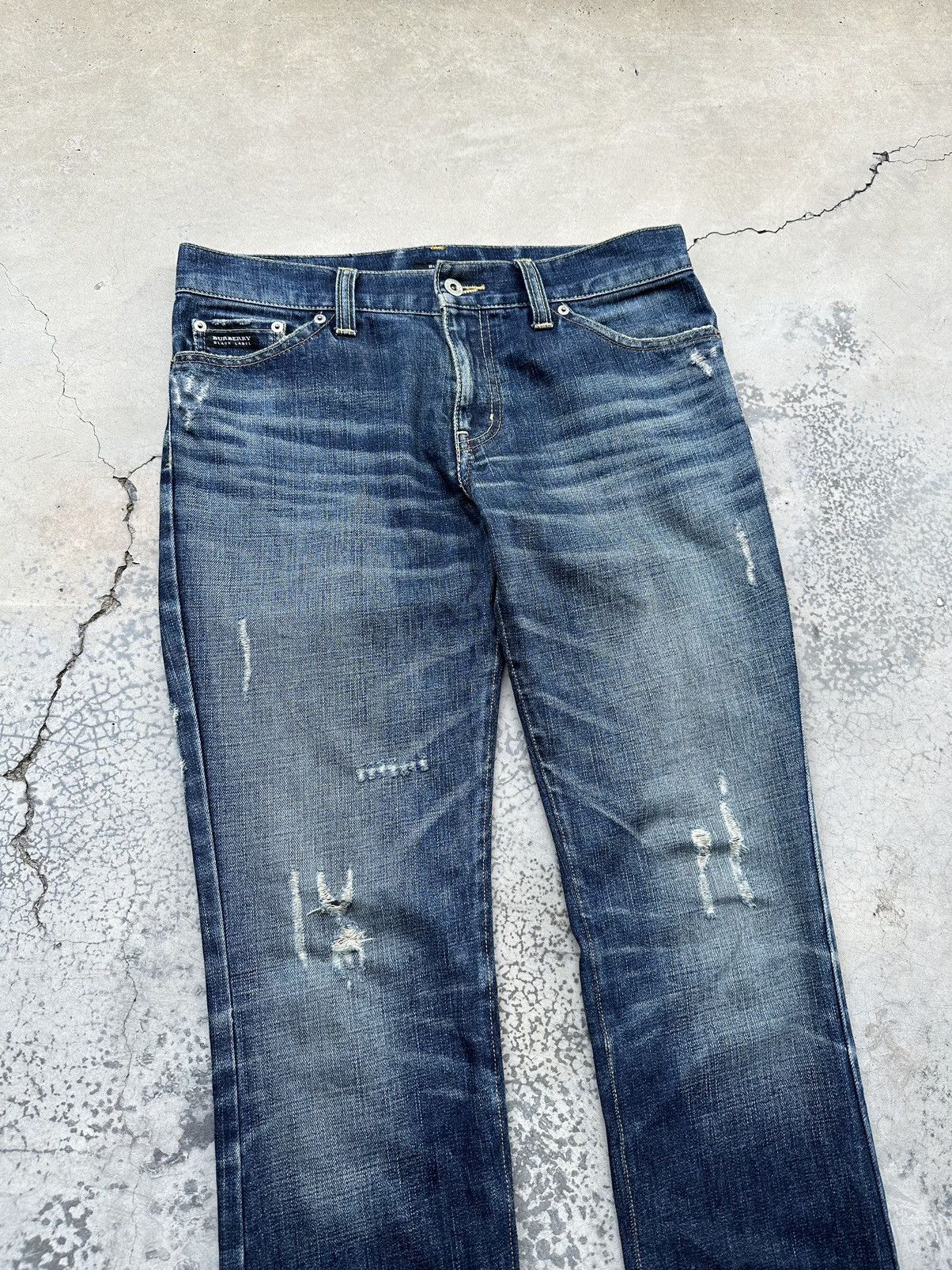 Burberry 👹Burberry Black Label Straight Cut Denim Size US 30 / EU 46 - 7 Thumbnail