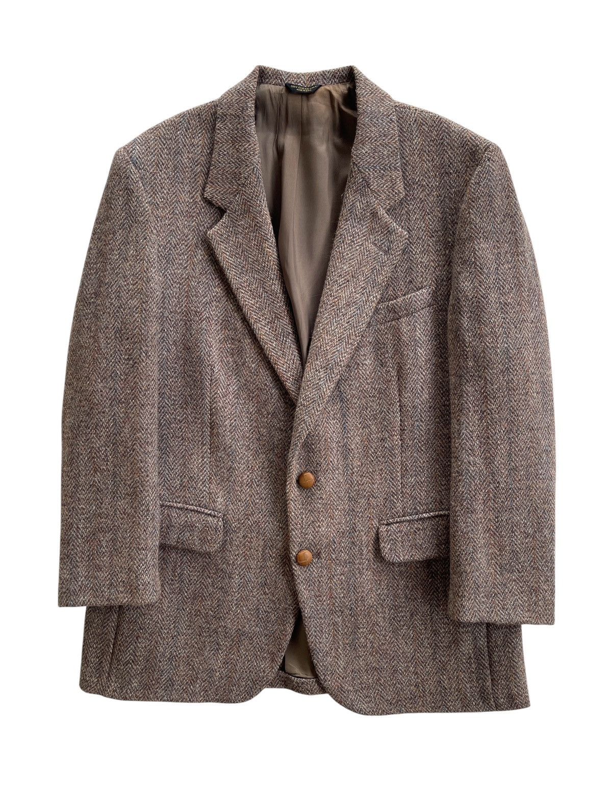 Harris Tweed Harris Tweed Scottish Wool Coat Size US L / EU 52-54 / 3 - 1 Thumbnail