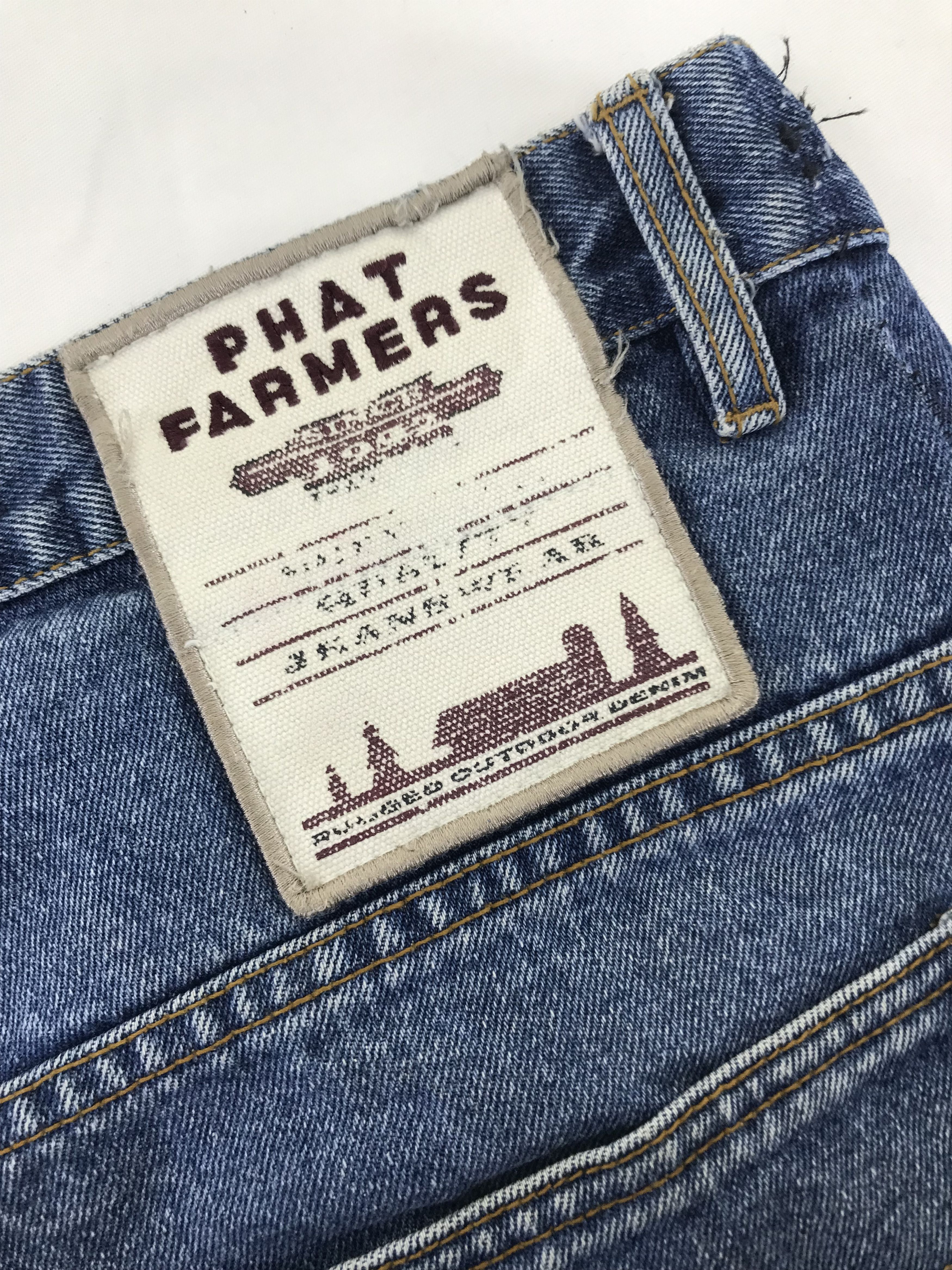 Phat Farm Vintage Phat Farm Oversized Carpenter Wide Baggy Jeans 48x33 Size US 44 / EU 60 - 14 Thumbnail