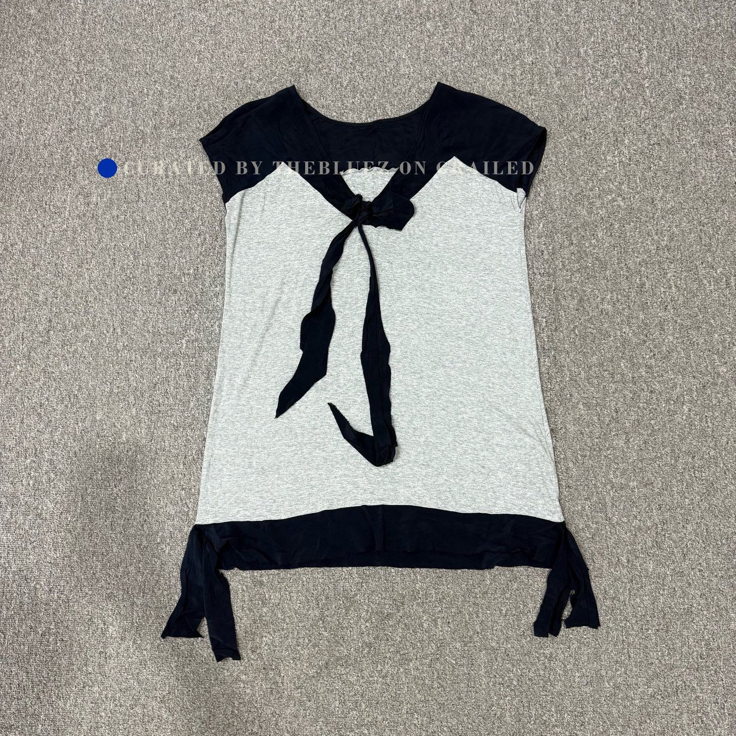 Miu Miu MiuMiu Colorblock Short-Sleeve Top Size S / US 4 / IT 40 - 1 Thumbnail