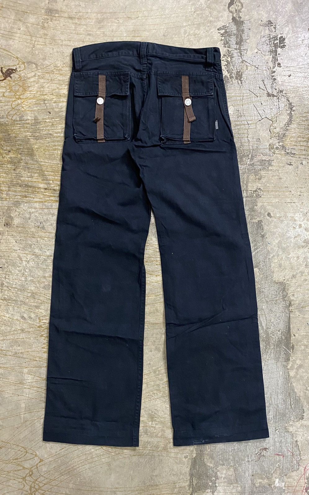 Hysteric Glamour 1990s Hysteric Hunting Zipper wide leg pants Size US 29 - 2 Thumbnail