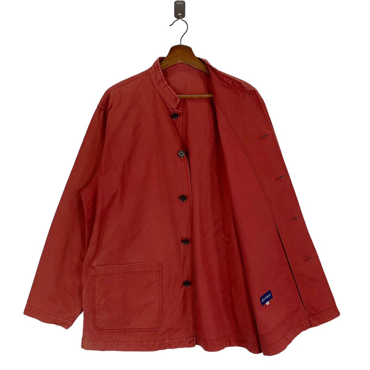 Beams Plus × Japanese Brand 🔥🔥JAPANESE BRAND BEAMS MANDARIN COLLAR BUTTON JACKET Size US M / EU 48-50 / 2 - 6 Thumbnail