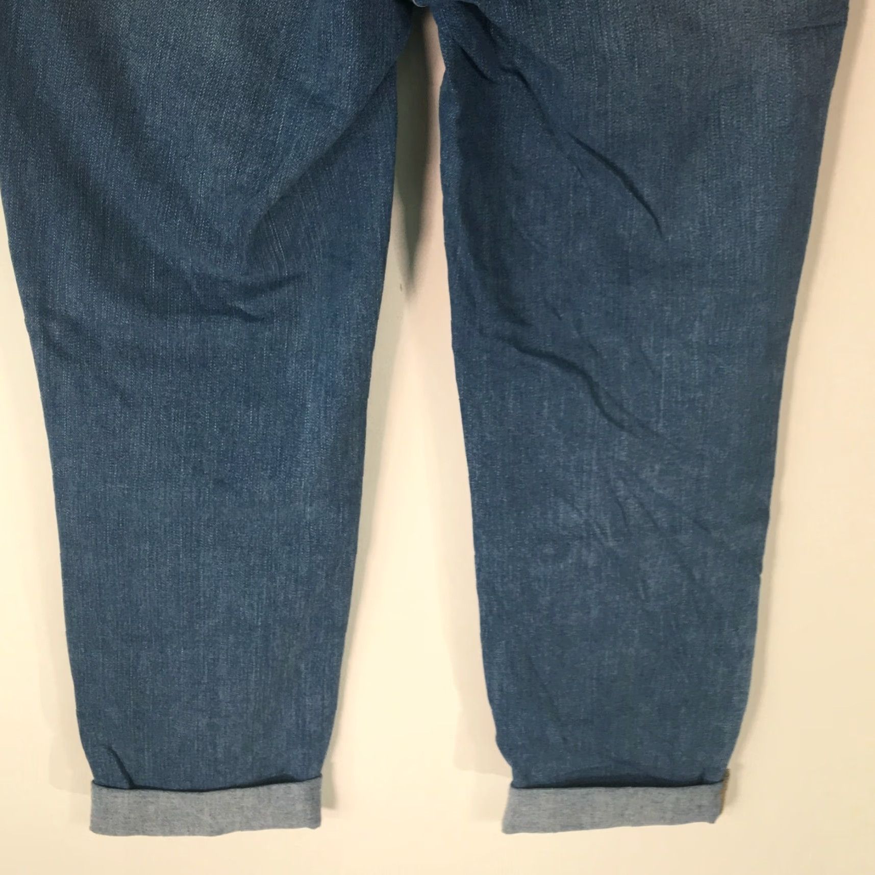Talbots Talbots Jeans Flawless Slim Leg Cuffed Blue Ankle Capri Denim Womens 6 32x24 Size 28" / US 6 / IT 42 - 6 Thumbnail