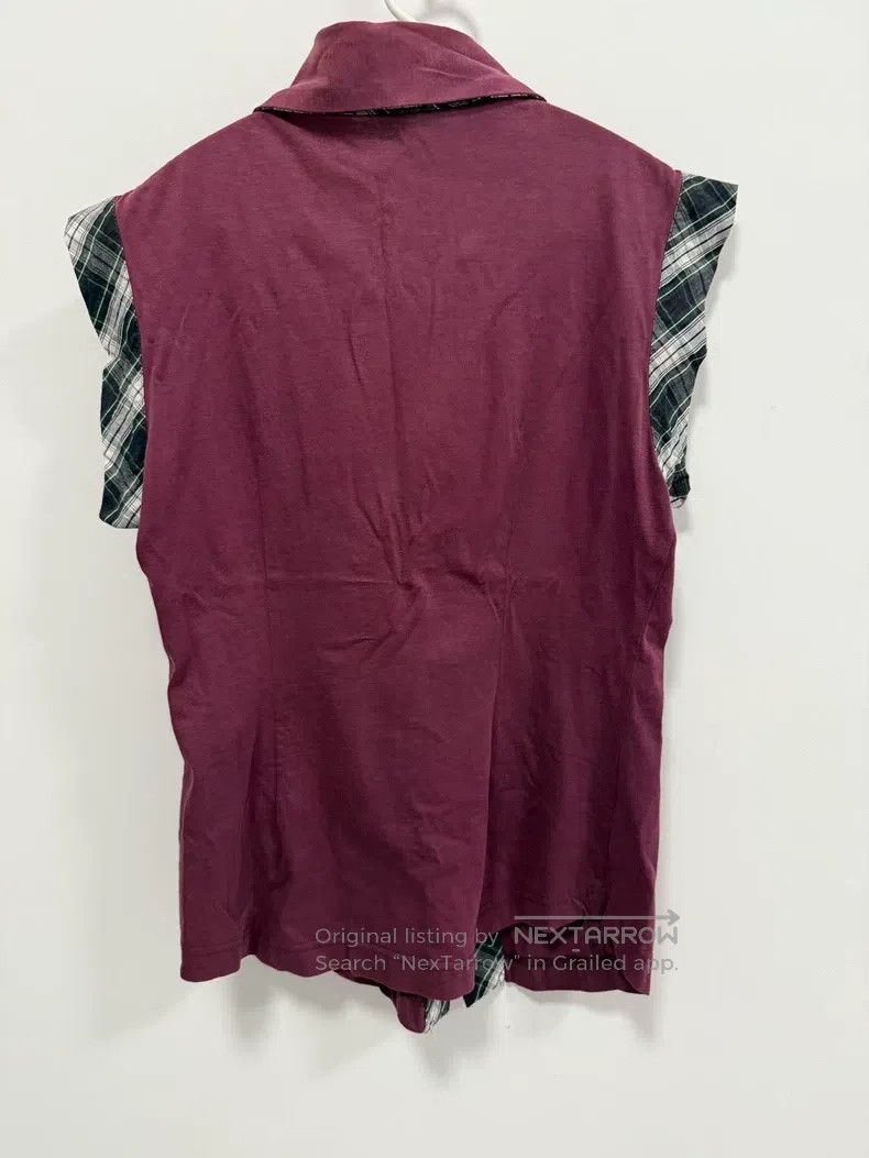 Vivienne Westwood Vivienne Westwood Baby collar collared plaid patchwork sho Size L / US 10 / IT 46 - 2 Thumbnail