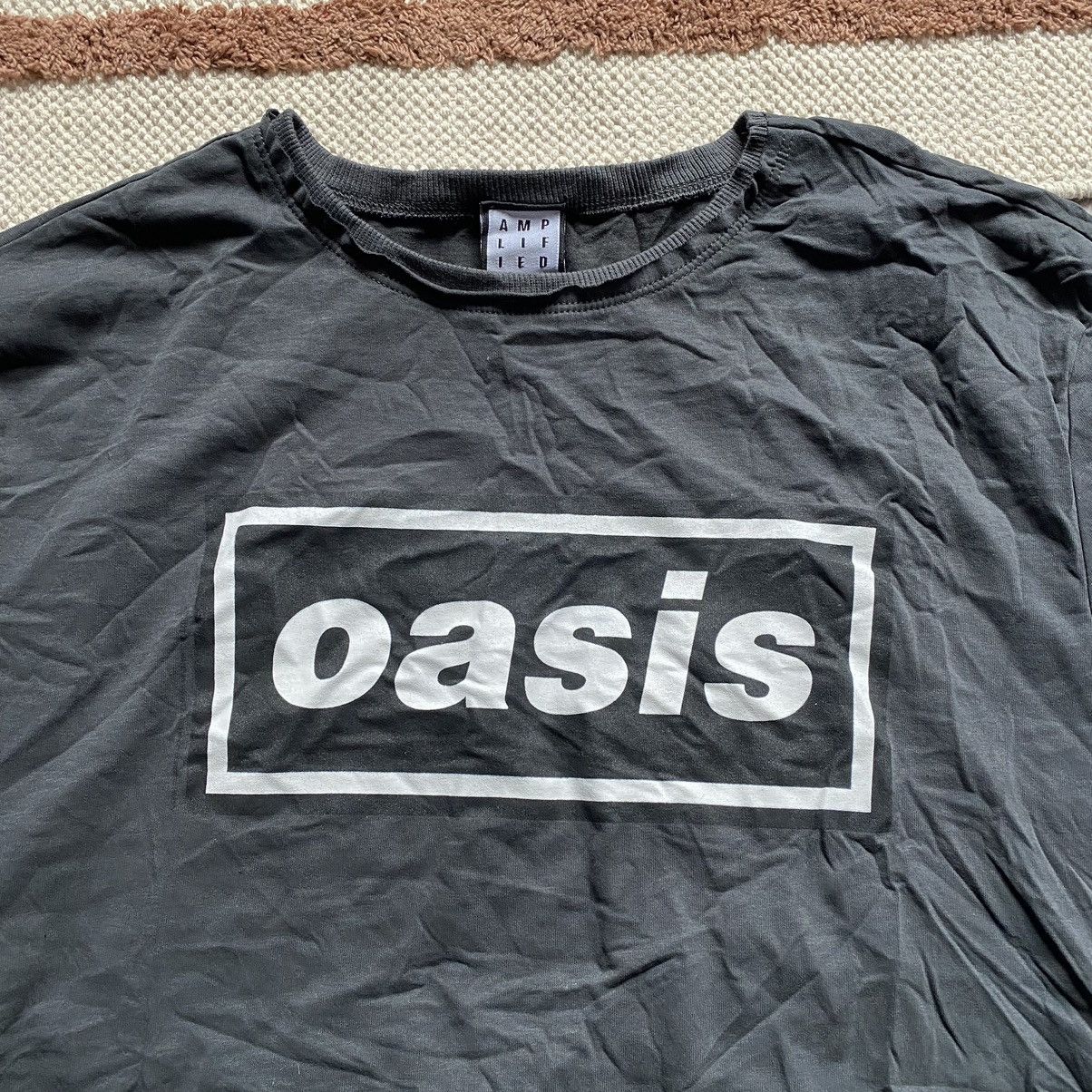 Band Tees OASIS Y2K BRITISH ROCK BAND BOX LOGO T SHIRT Size US XL / EU 56 / 4 - 2 Thumbnail