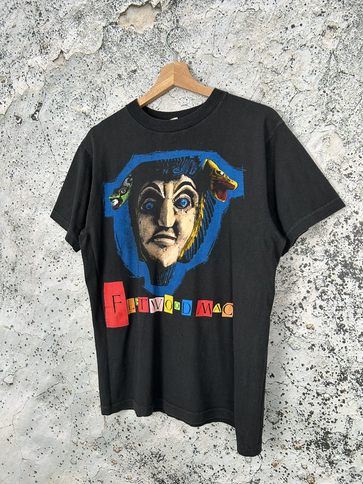 Band Tees Vintage Fleetwood Mac 90s Rare Mask Rock Band Tee Archive Size US M / EU 48-50 / 2 - 2 Thumbnail