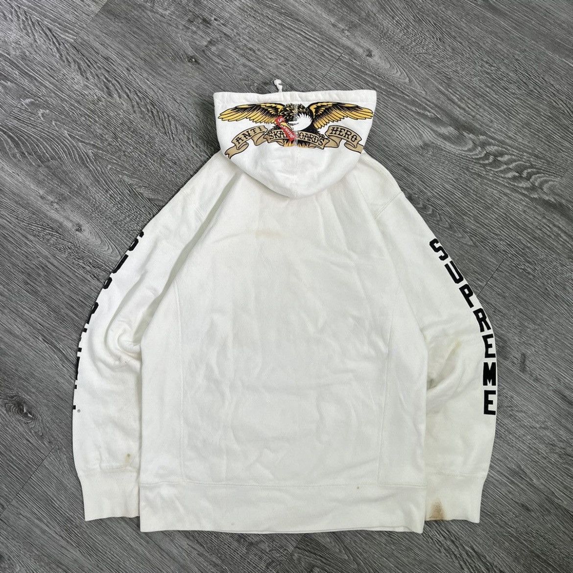 Antihero × Supreme Supreme x Anti Hero FW16 Hoodie Size US L / EU 52-54 / 3 - 4 Thumbnail