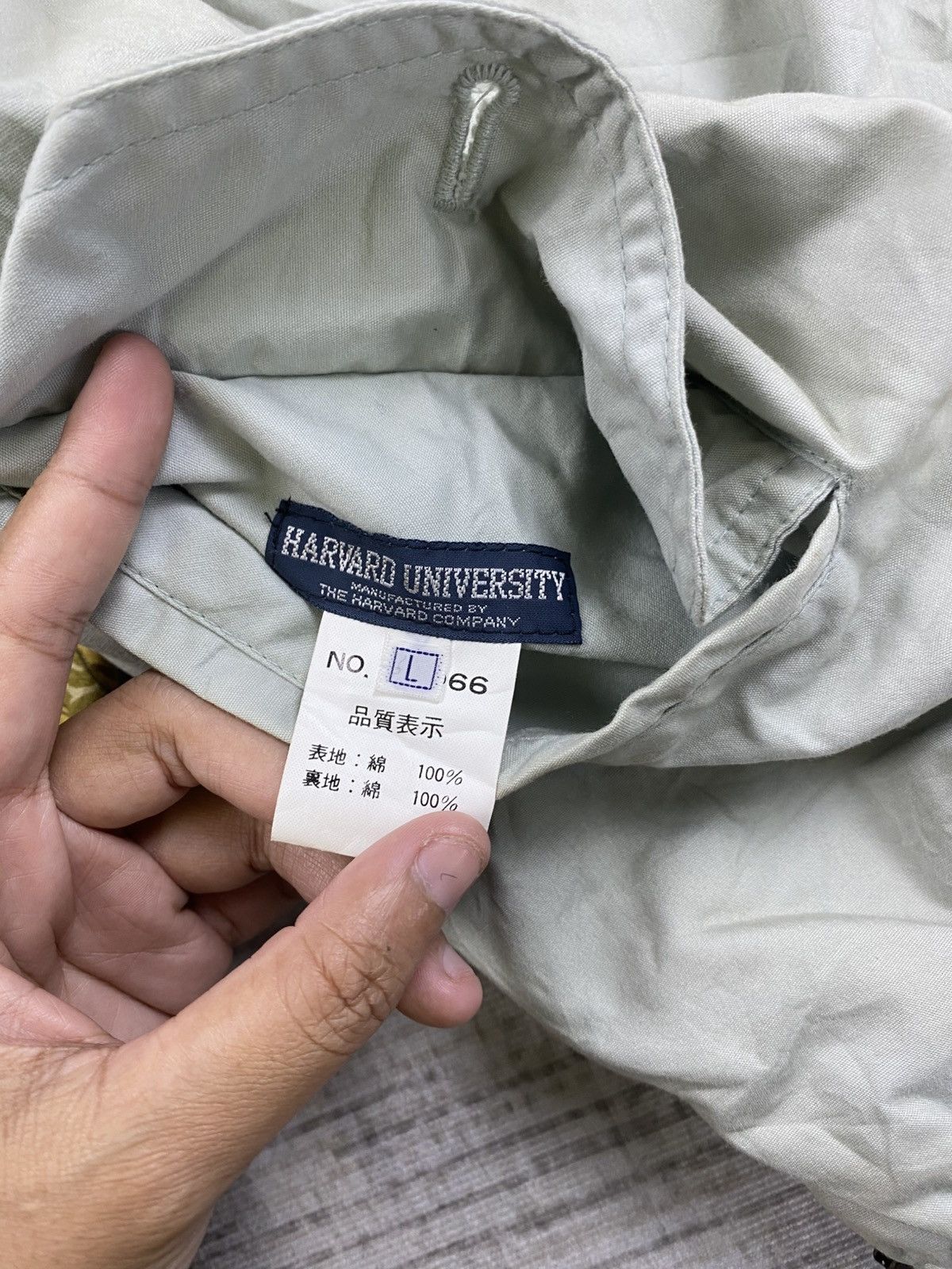 Vintage Vtg Harvard University Floral Over Print Reversible Jacket Size US L / EU 52-54 / 3 - 9 Thumbnail