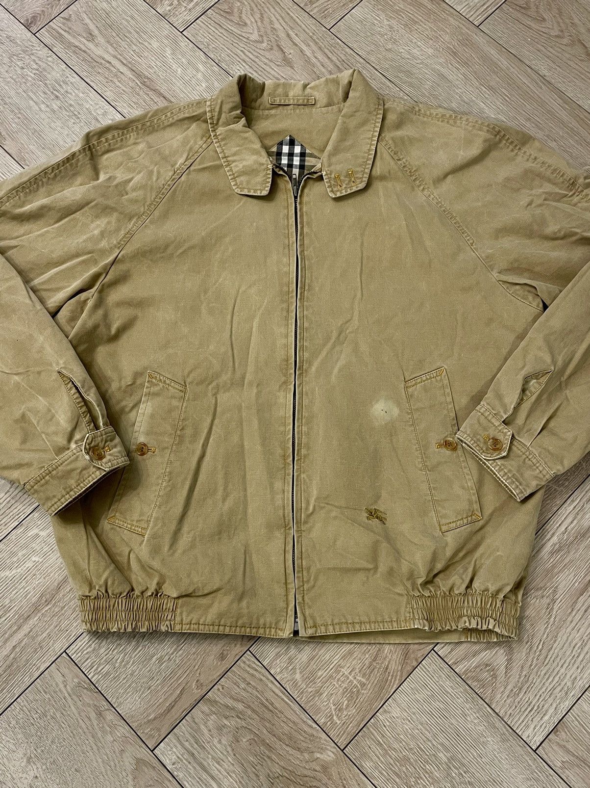 Burberry × Burberry Prorsum Burberrys. Men's bomber, jacket. Vintage Size US S / EU 44-46 / 1 - 2 Thumbnail