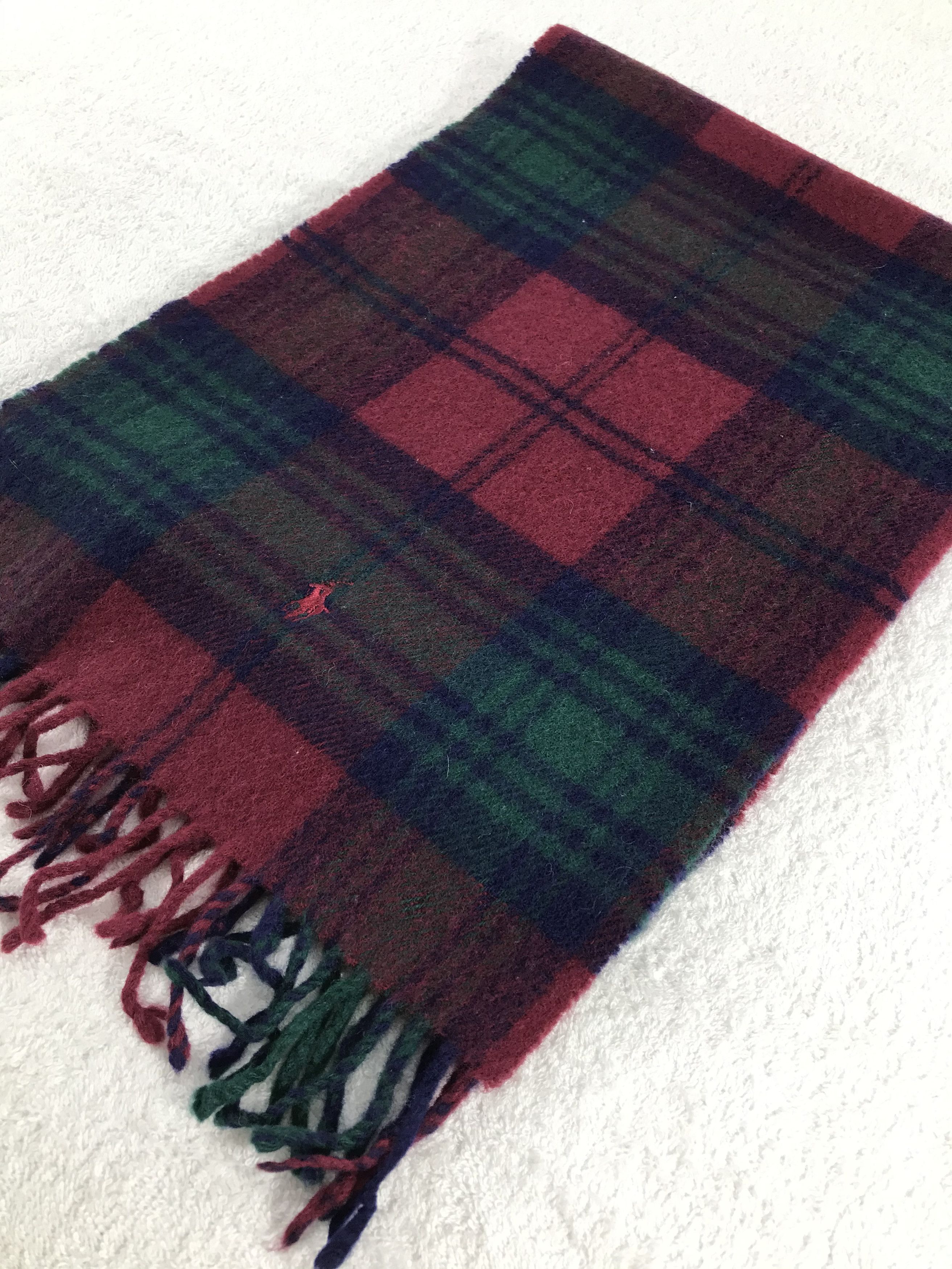 Polo Ralph Lauren Vintage Polo Ralph Lauren Scarf/Muffler/Neckwear MF655 Size ONE SIZE - 3 Thumbnail