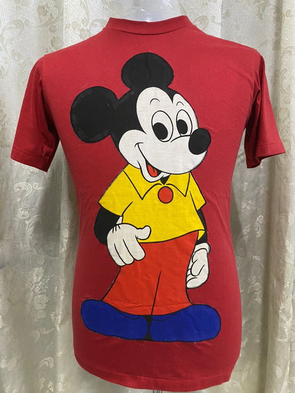 Hanes Vintage 80’s Mickey Mouse T-Shirt Size US S / EU 44-46 / 1 - 1 Thumbnail