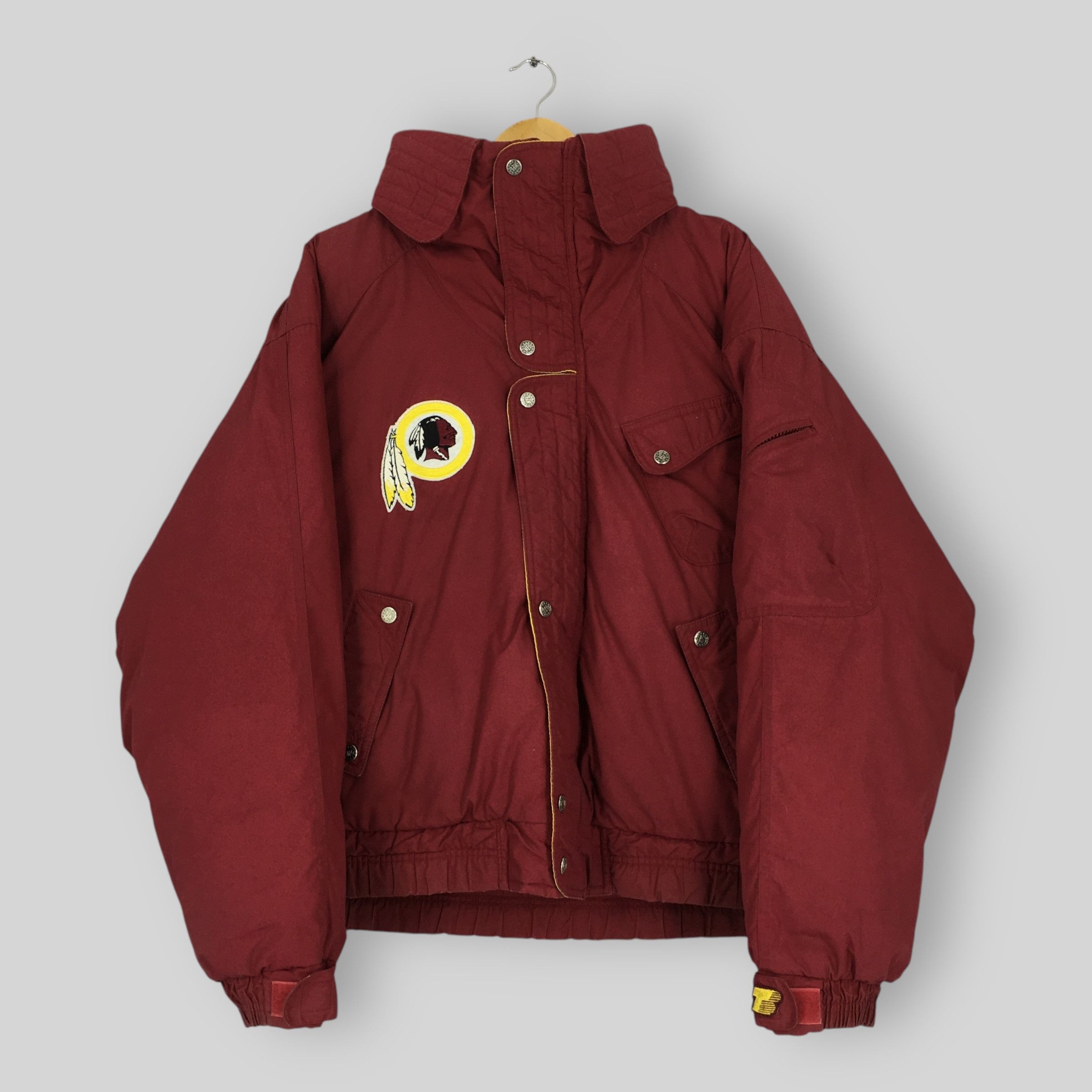 NFL Vintage Washington Redskins NFL Bomber Hoodie Jacket XLarge Size US XL / EU 56 / 4 - 3 Thumbnail