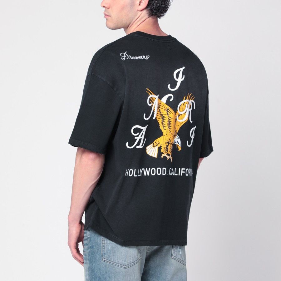 Amiri o1d2blof0226 Cotton T-Shirt in Black Size US S / EU 44-46 / 1 - 3 Thumbnail