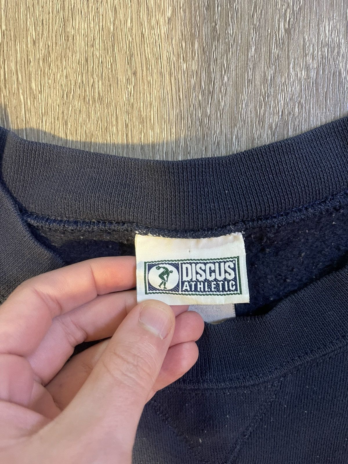 Other VINTAGE Discus Athletic Sweatshirt Men XL Blue Crew Neck Size US XL / EU 56 / 4 - 2 Thumbnail