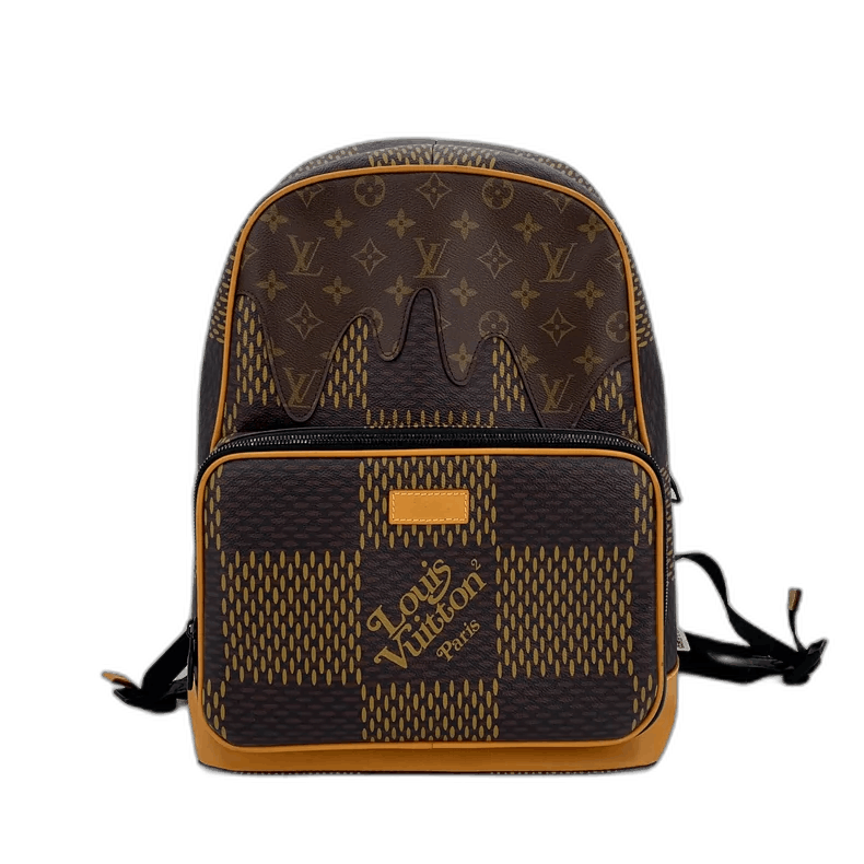 Louis Vuitton Louis Vuitton Nigo Brown Logo Backpack -2505 Size ONE SIZE - 1 Thumbnail