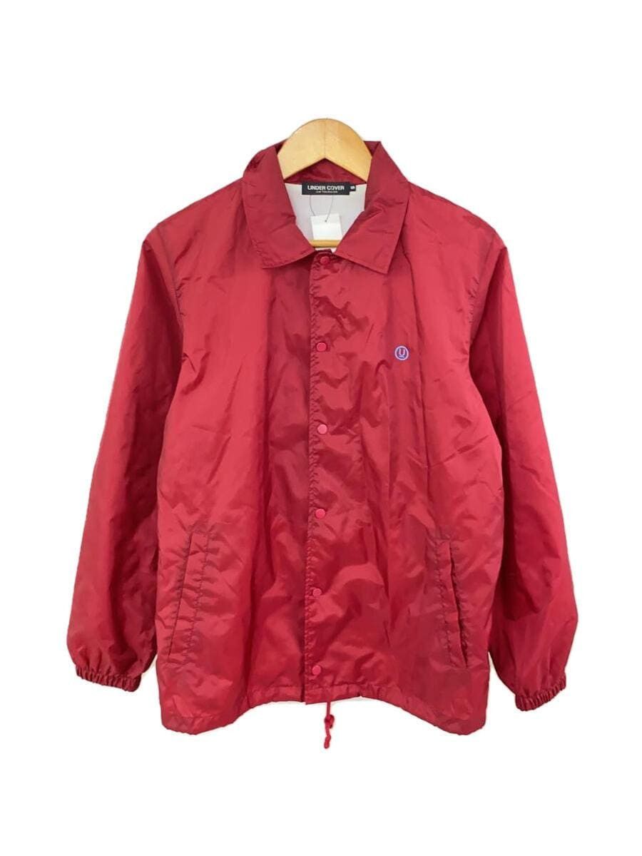 image of Undercover U Coach Jacket in Red, Men's (Size Small)