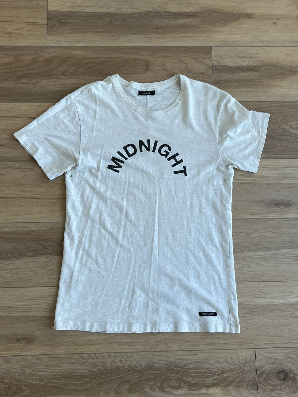 Midnight Studios Midnight Studios Born To Lose White SS15 Logo T-Shirt Size US M / EU 48-50 / 2 - 1 Thumbnail