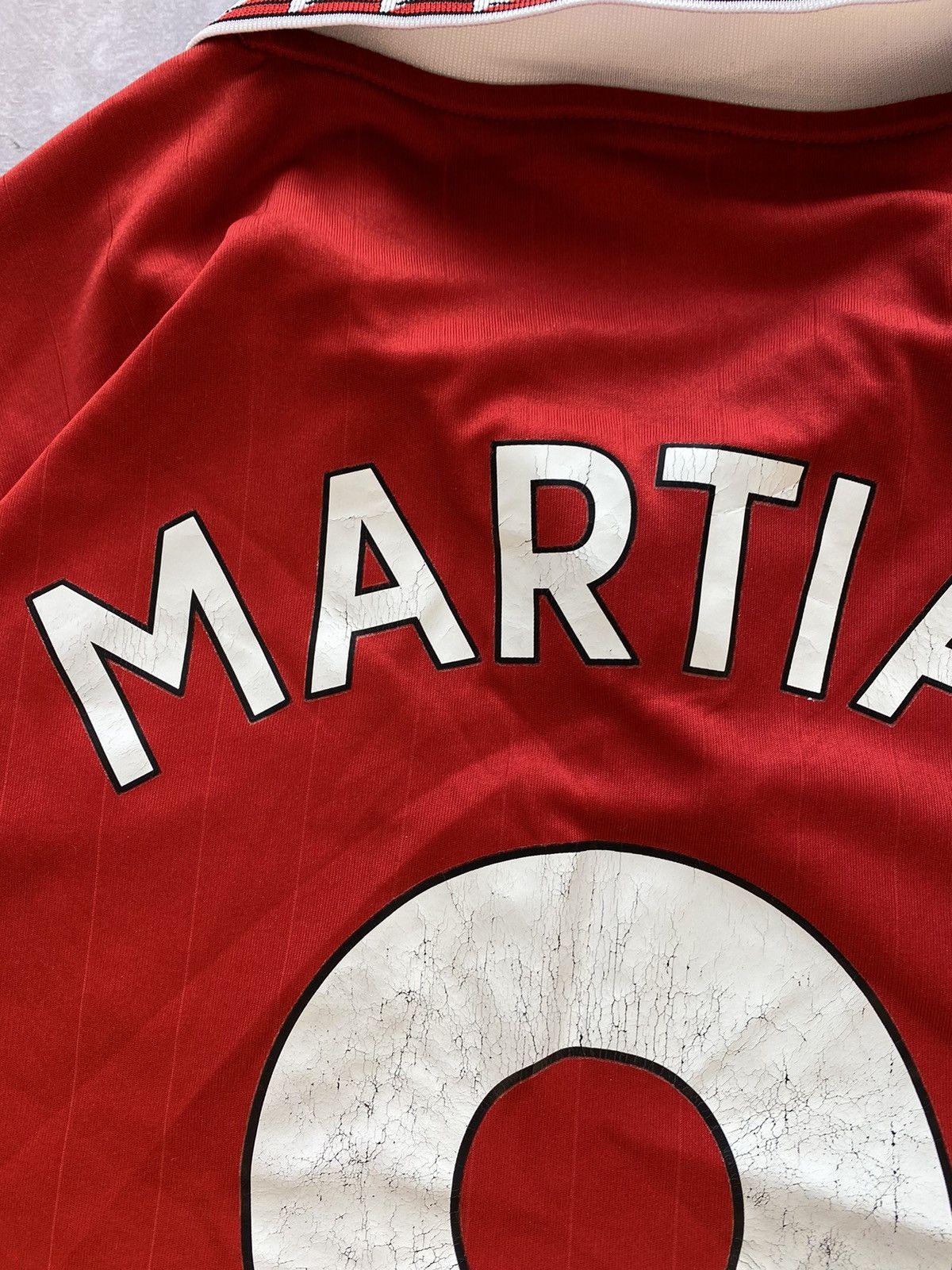 Adidas × Vintage Adidas Manchester United #11 Martial 2022 UEFA Soccer Jersey Size US M / EU 48-50 / 2 - 17 Thumbnail
