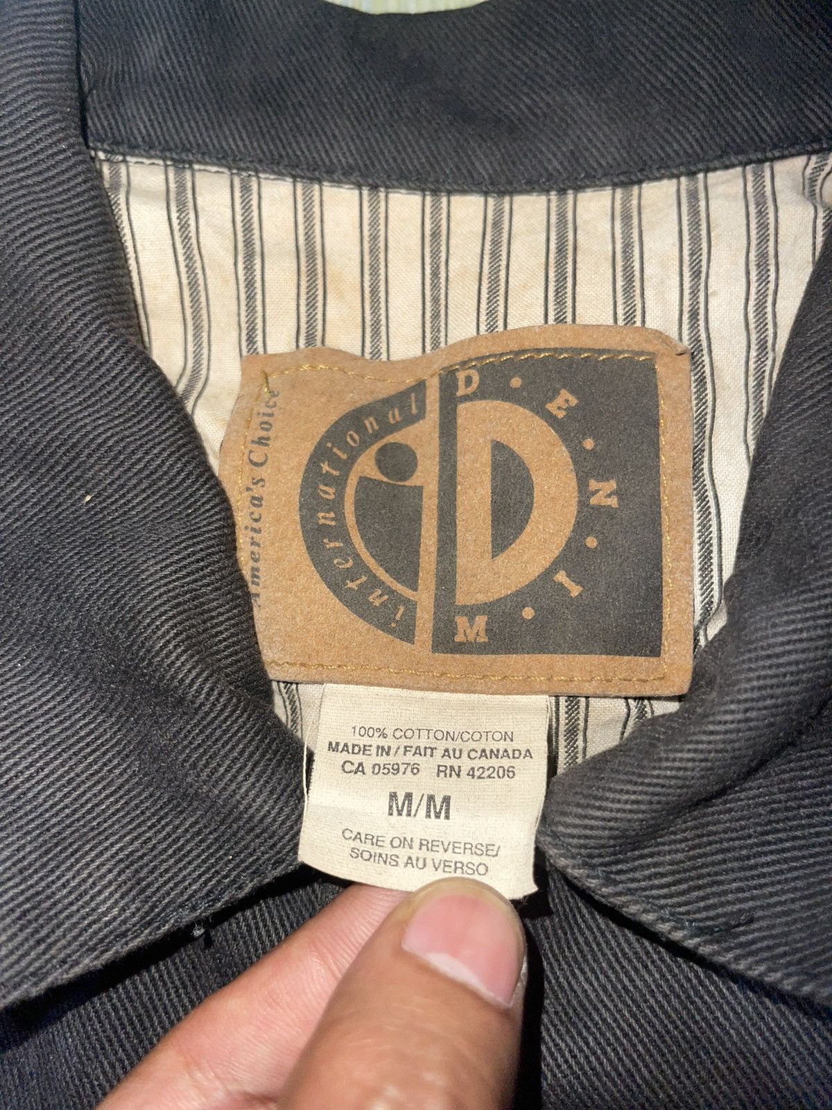 Vintage Vintage 90s International Denim Jacket Size US M / EU 48-50 / 2 - 3 Thumbnail