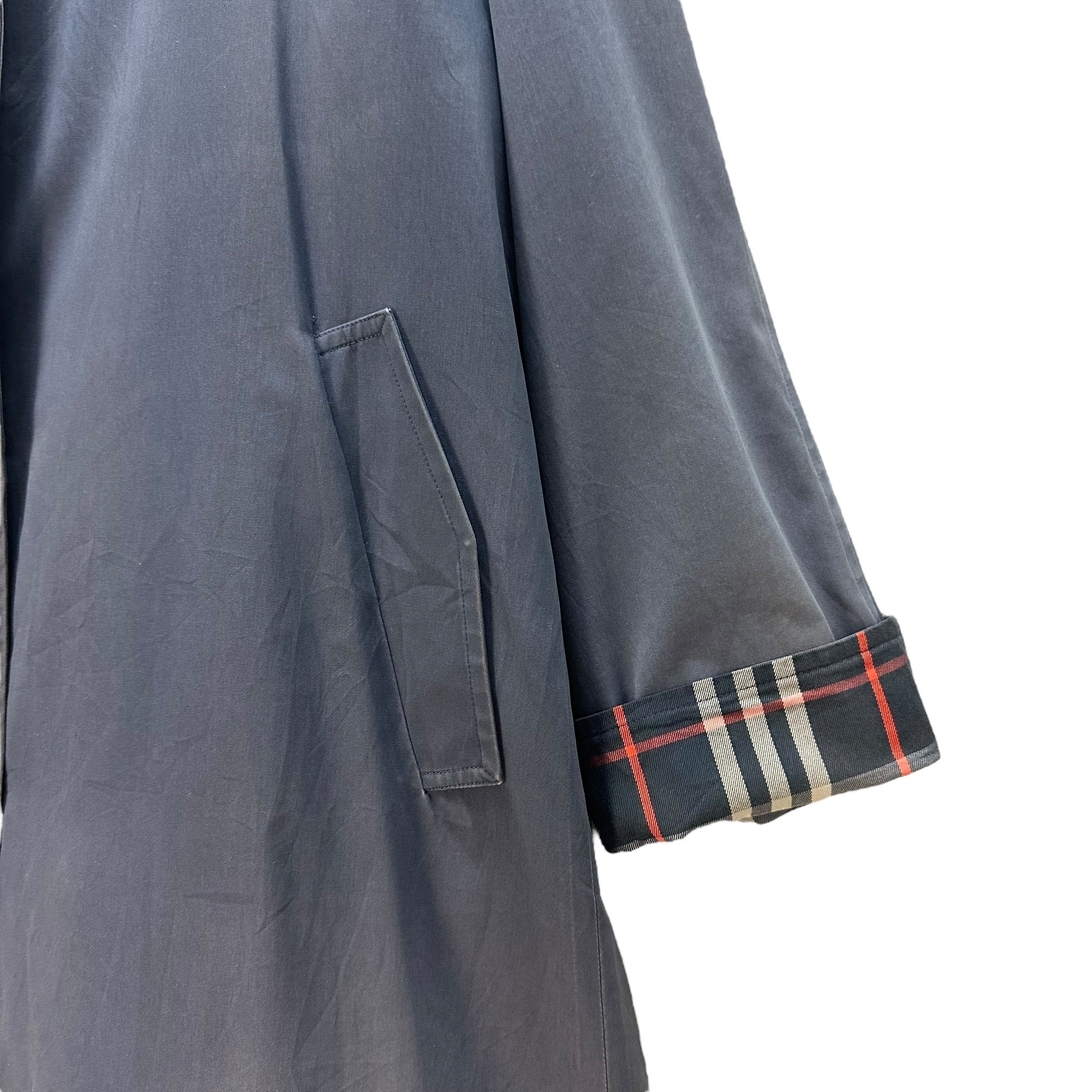 Burberry BURBERRYS HOODED LONG COAT JACKET #8749-024 Size XL / US 12-14 / IT 48-50 - 6 Thumbnail
