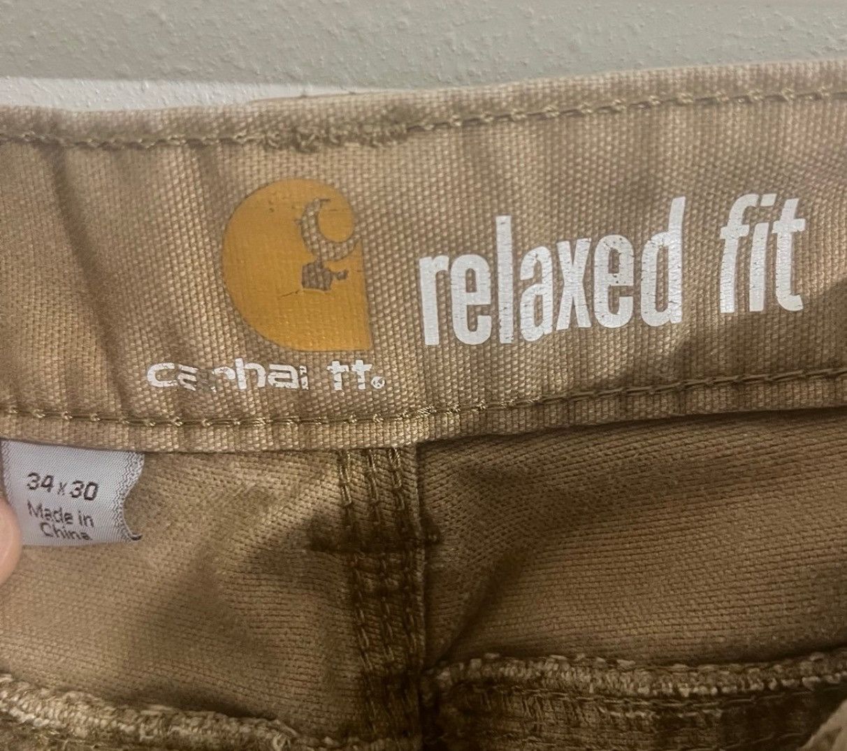 Carhartt Carhartt Double Knee Carpenter Pants 34x30 Size US 34 / EU 50 - 3 Thumbnail