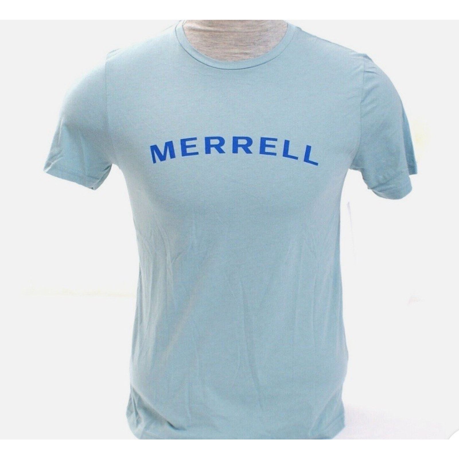 Merrell Merrell Slate Blue Signature Short Sleeve Mens Large A003204 Size US L / EU 52-54 / 3 - 1 Thumbnail