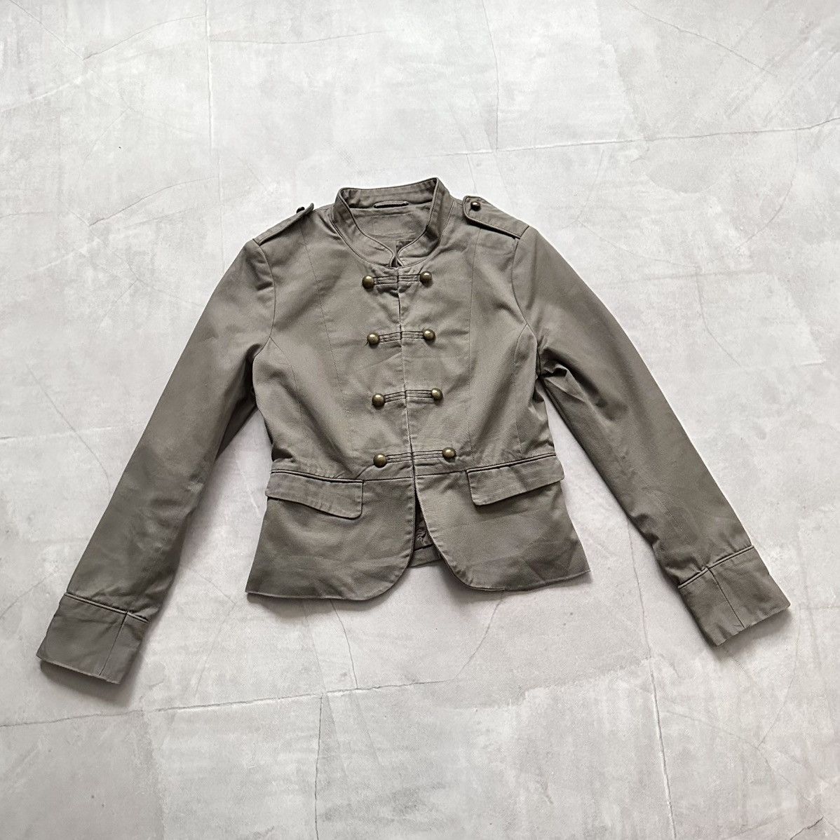 Hysteric Glamour × Undercover 00s Napoleon Military Jacket Coat Balmain PPFM Vibe Size M / US 6-8 / IT 42-44 - 7 Thumbnail