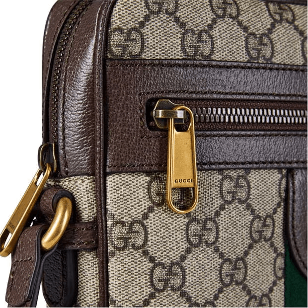 Gucci Men'S Logo Cotton Ophidia Small Messenger Bag Size ONE SIZE - 3 Thumbnail