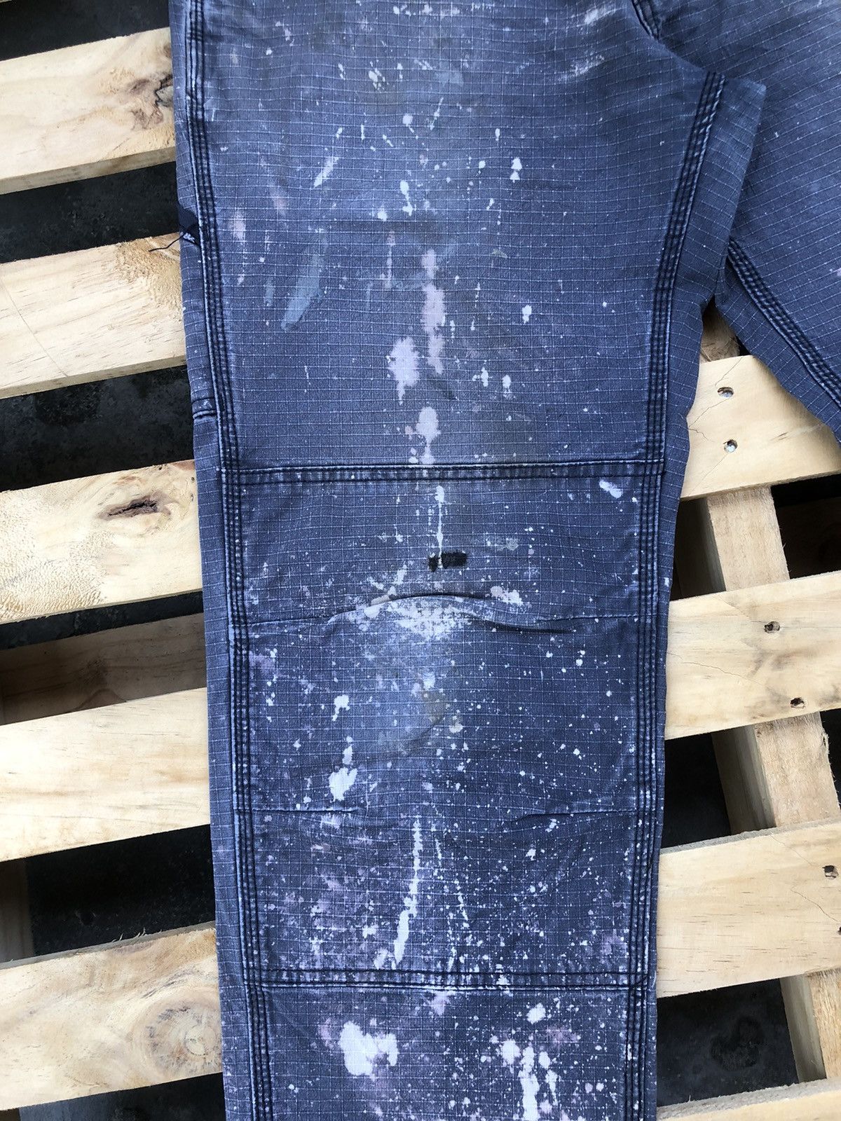 Carhartt × Japanese Brand × Vintage Vintage Ridgecut Toughwear Acid Wash Carpenter Pants Size US 34 / EU 50 - 7 Thumbnail