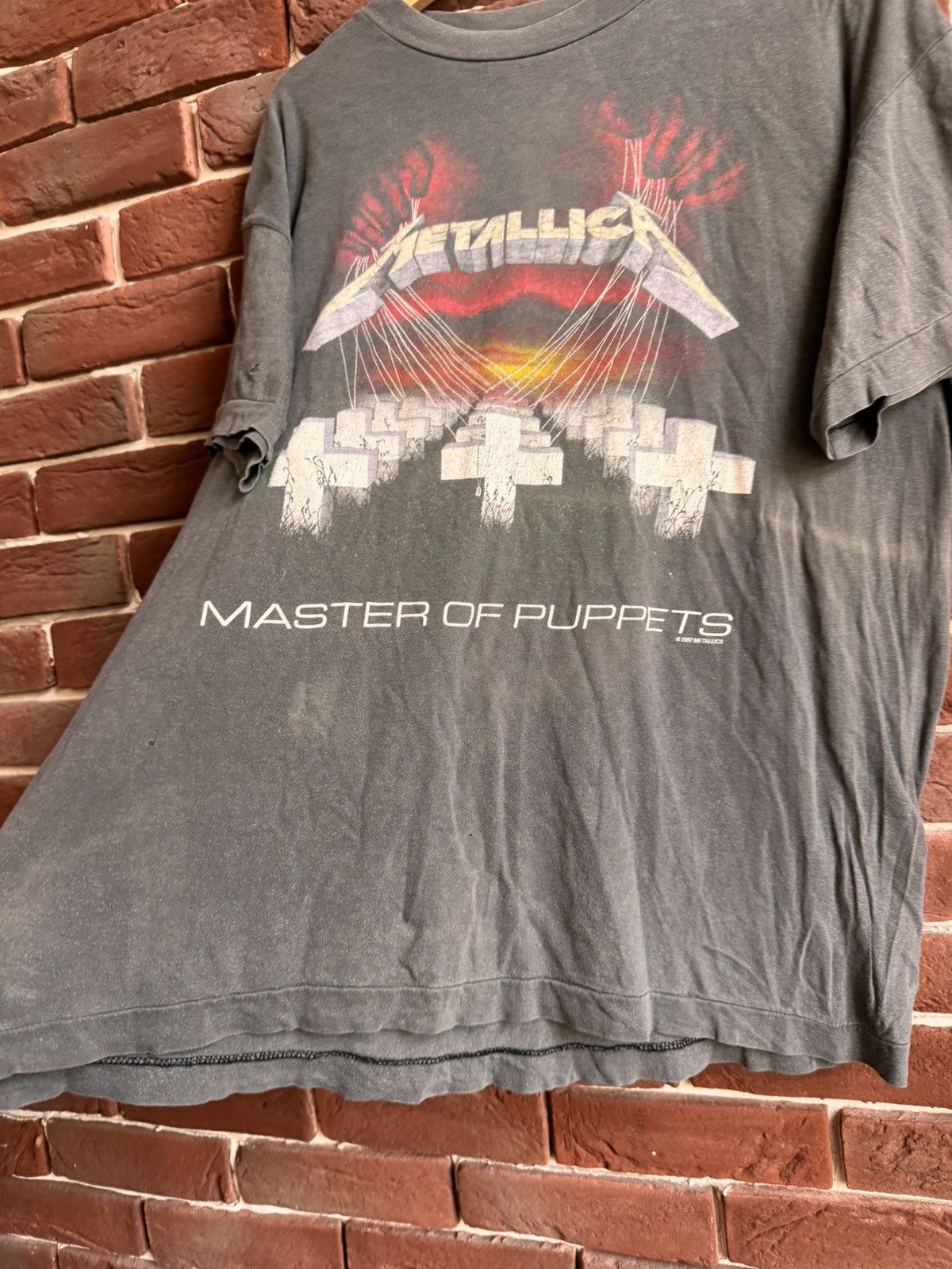 4GSELLER × Band Tees × Vintage Metallica Master Of Puppets Band 80s Vintage T-Shirt Metal Size US L / EU 52-54 / 3 - 4 Thumbnail