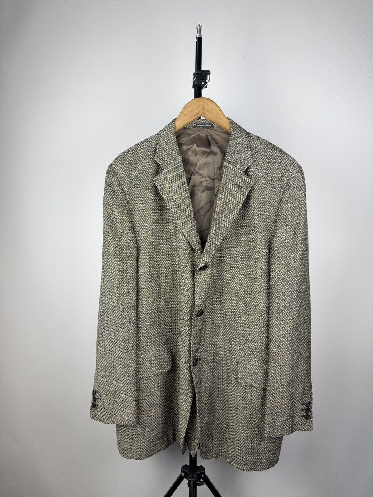 Missoni × Vintage Luxury Missoni Uomo Suit Blazer Jacket L / 44R Size 44R - 1 Thumbnail