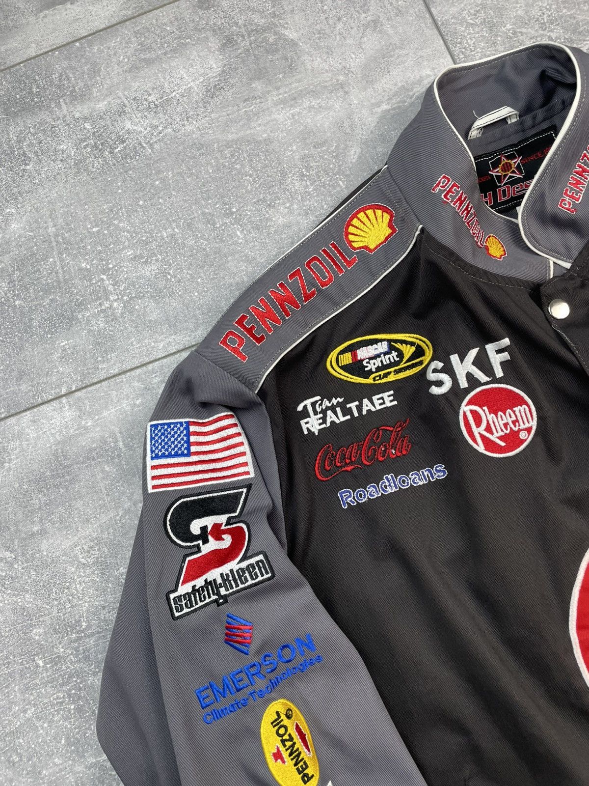 JH Design JH Design Racing Jacket Embroidery Jeff Hamilton Pennzoil Size US L / EU 52-54 / 3 - 5 Thumbnail