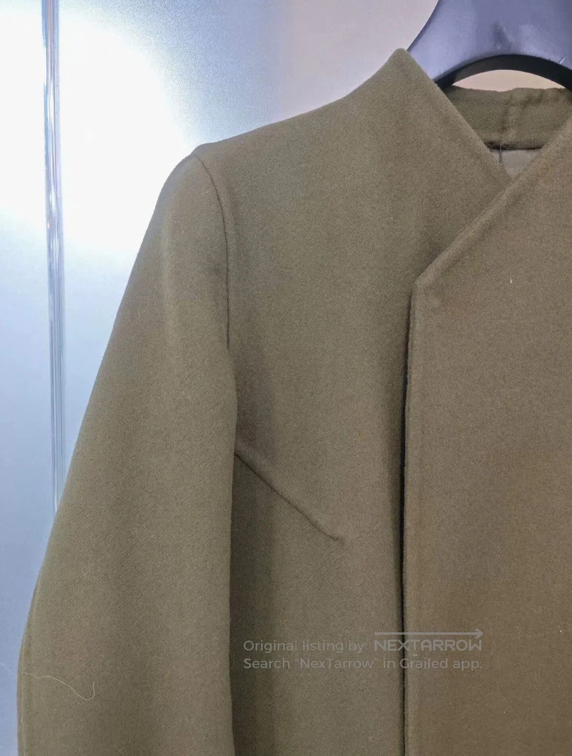 Rick Owens Rick Owens Women's Long Wool Coat. Size M / US 6-8 / IT 42-44 - 4 Thumbnail