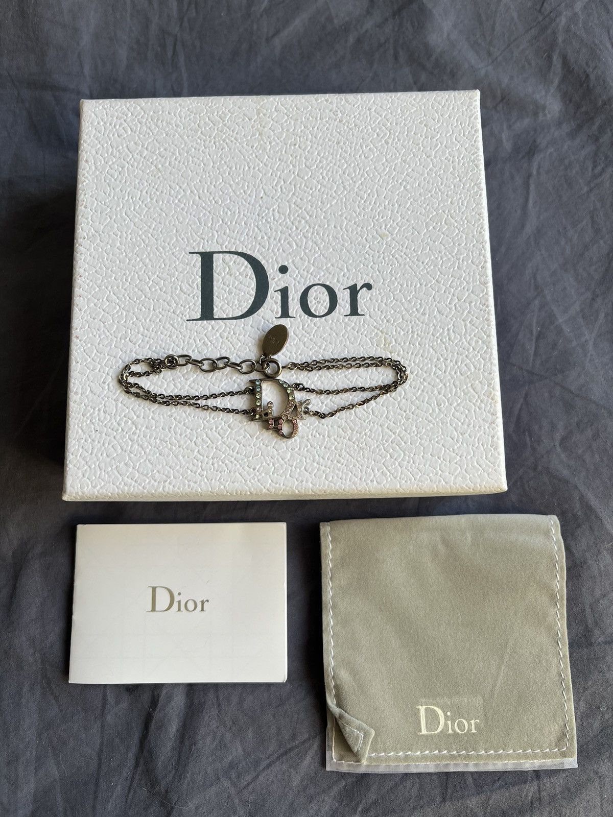 Dior Multicolor Dior logo bracelet Size ONE SIZE - 3 Thumbnail