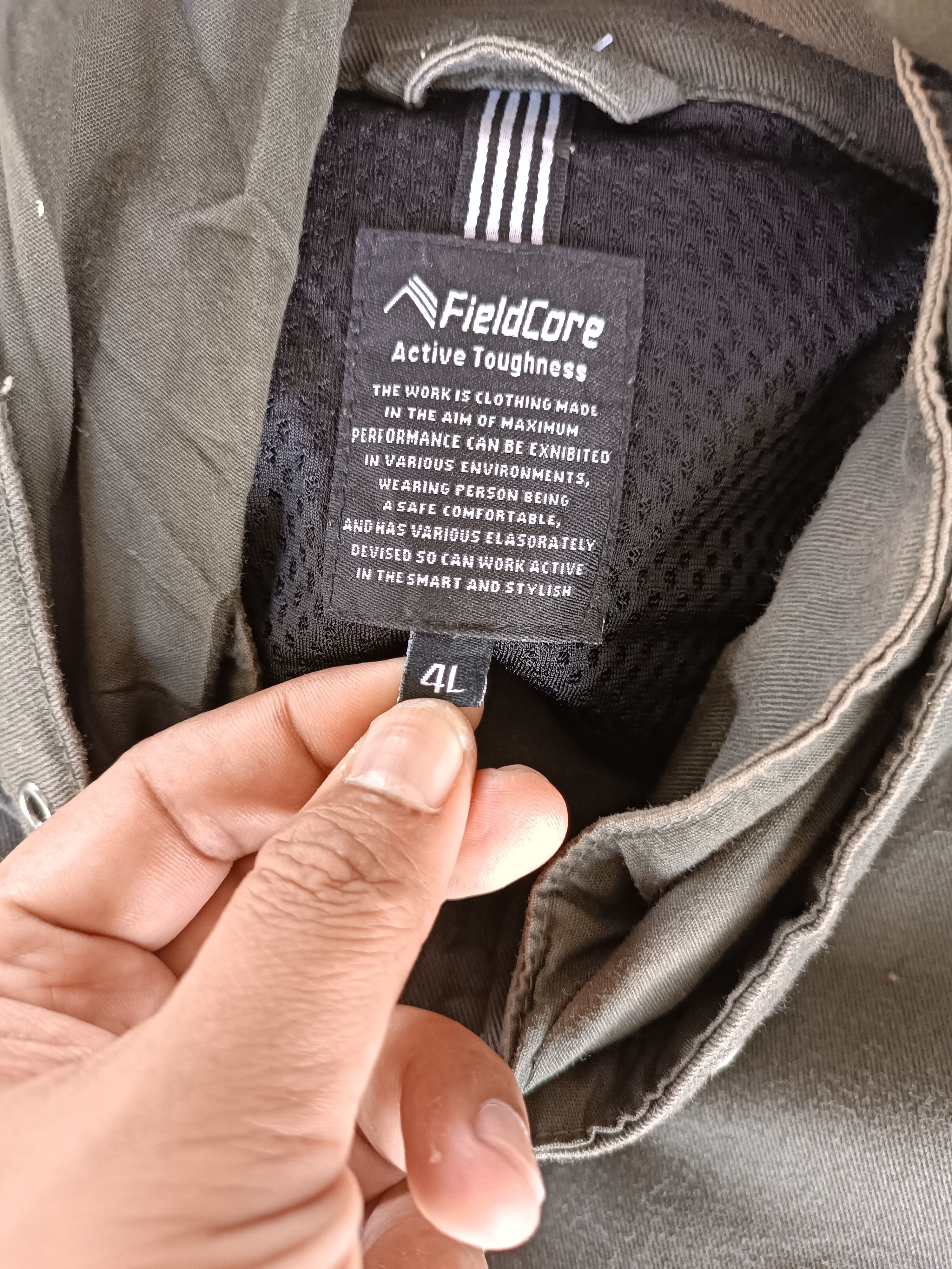 Japanese Brand Fieldcore Military Hoodie Style Jacket Rare Design SW012 Size US S / EU 44-46 / 1 - 22 Thumbnail