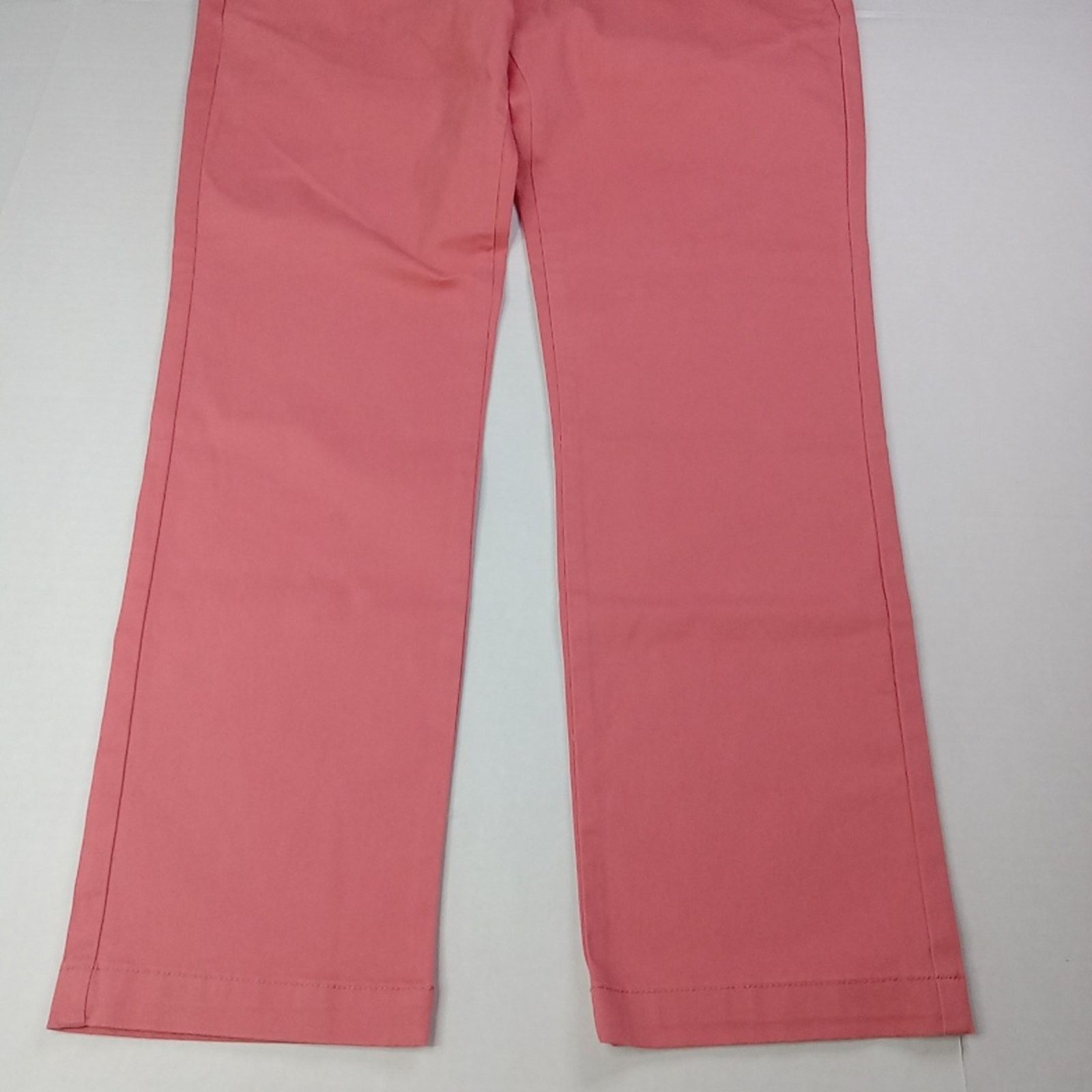 St. Johns Bay St John's Bay Stretch Chino Pants Men’s 36x32 Pink Slim NEW Size US 36 / EU 52 - 3 Thumbnail