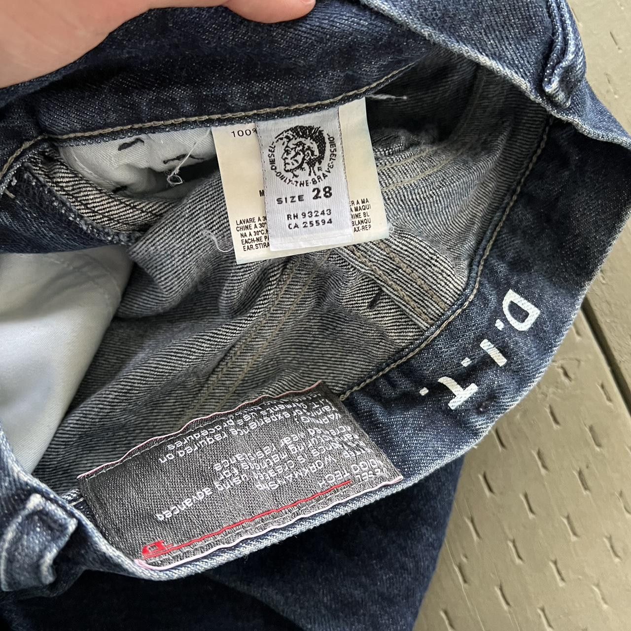 Diesel × Vintage Mens Vintage Diesel Jeans Denim Pants Size 28 Size US 28 / EU 44 - 4 Thumbnail