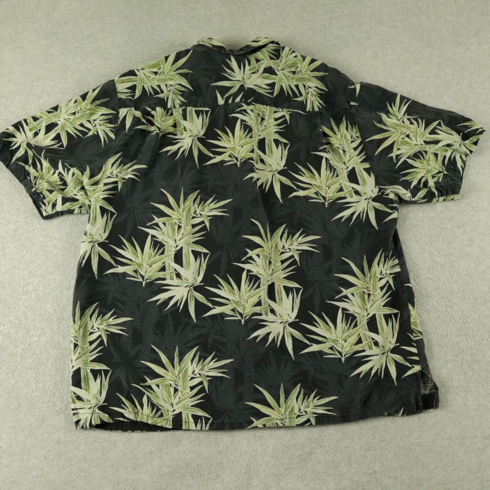 Vintage Jamaica Jaxx Shirt Mens Large Silk Hawaiian Tropical Casual Button Short Sleeve Size US L / EU 52-54 / 3 - 3 Thumbnail