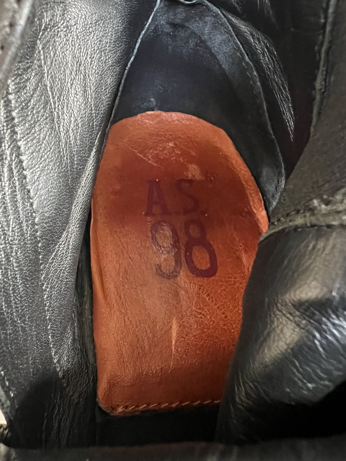 A.S.98 AS98 black Leather Biker Ankle Boots Size US 9 / IT 39 - 16 Thumbnail