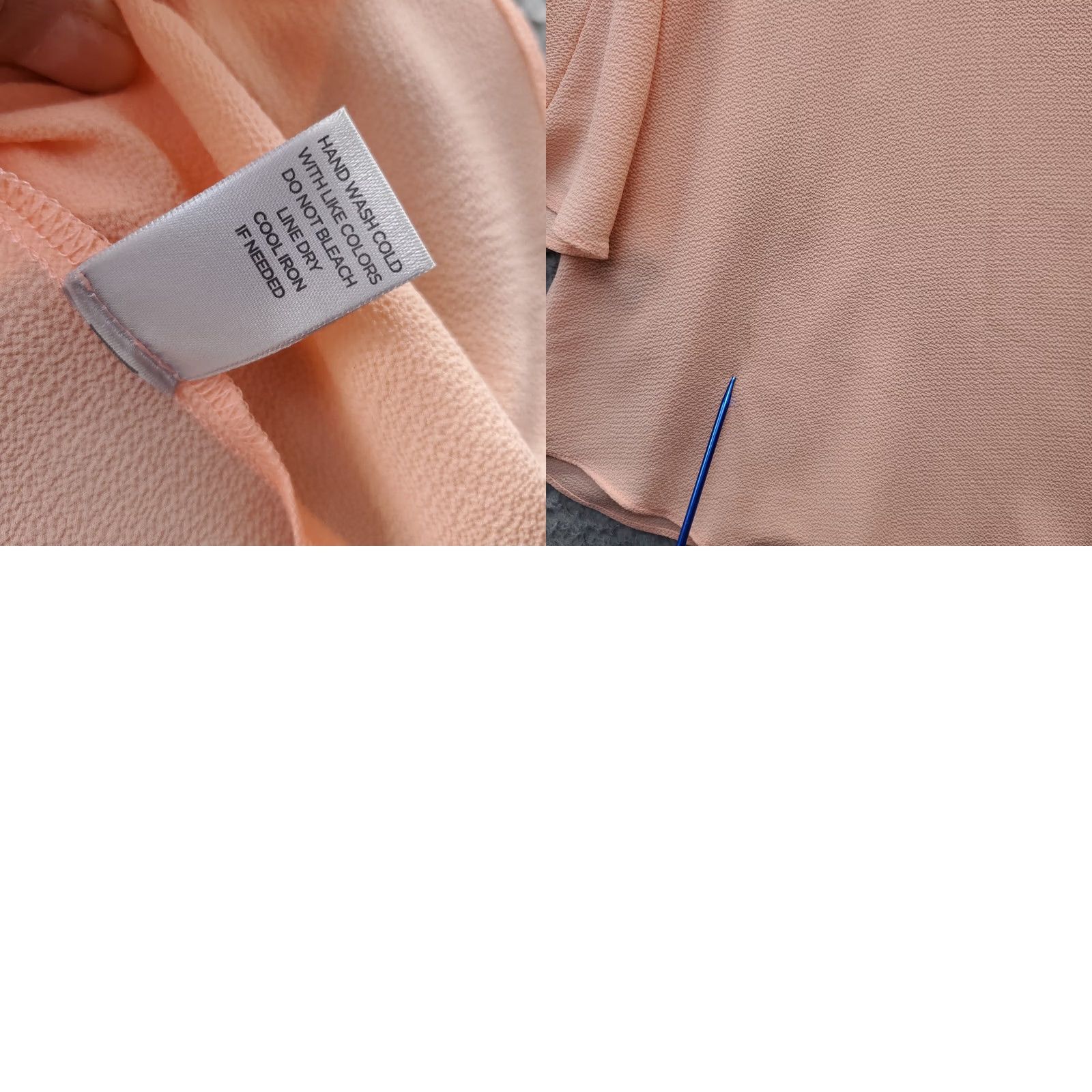 Avenue Avenue Womens Blouse Orange 14/16 Stretch Pullover Round Neck 3/4 Sleeve Lightweight Casual Shirt Size XL / US 12-14 / IT 48-50 - 8 Thumbnail